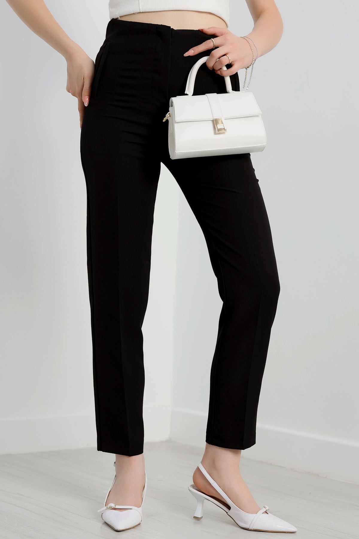 Zra Krep Havuç Pantolon Siyah - 90129.1920.