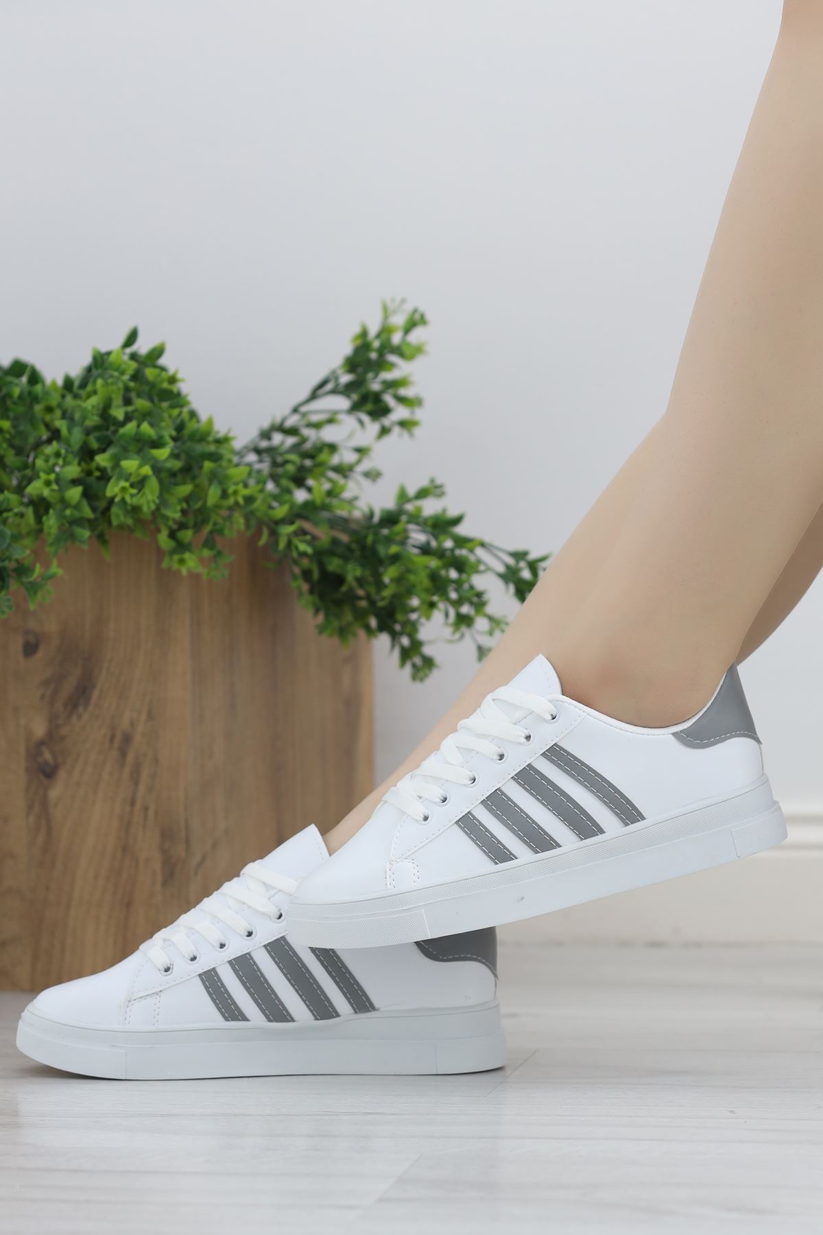 Günlük Ayakkabı Beyazgri - 9151.264.