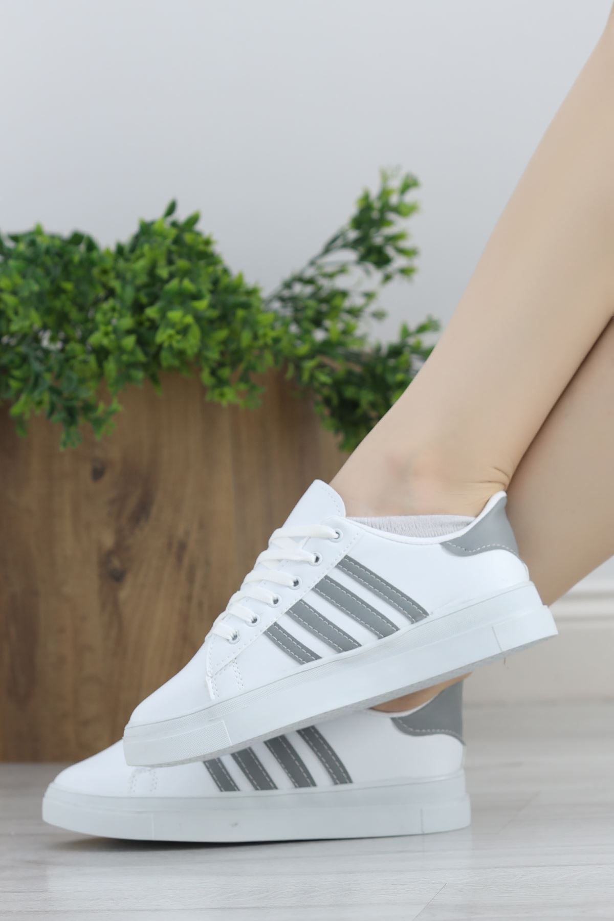 Günlük Ayakkabı Beyazgri - 9151.264.