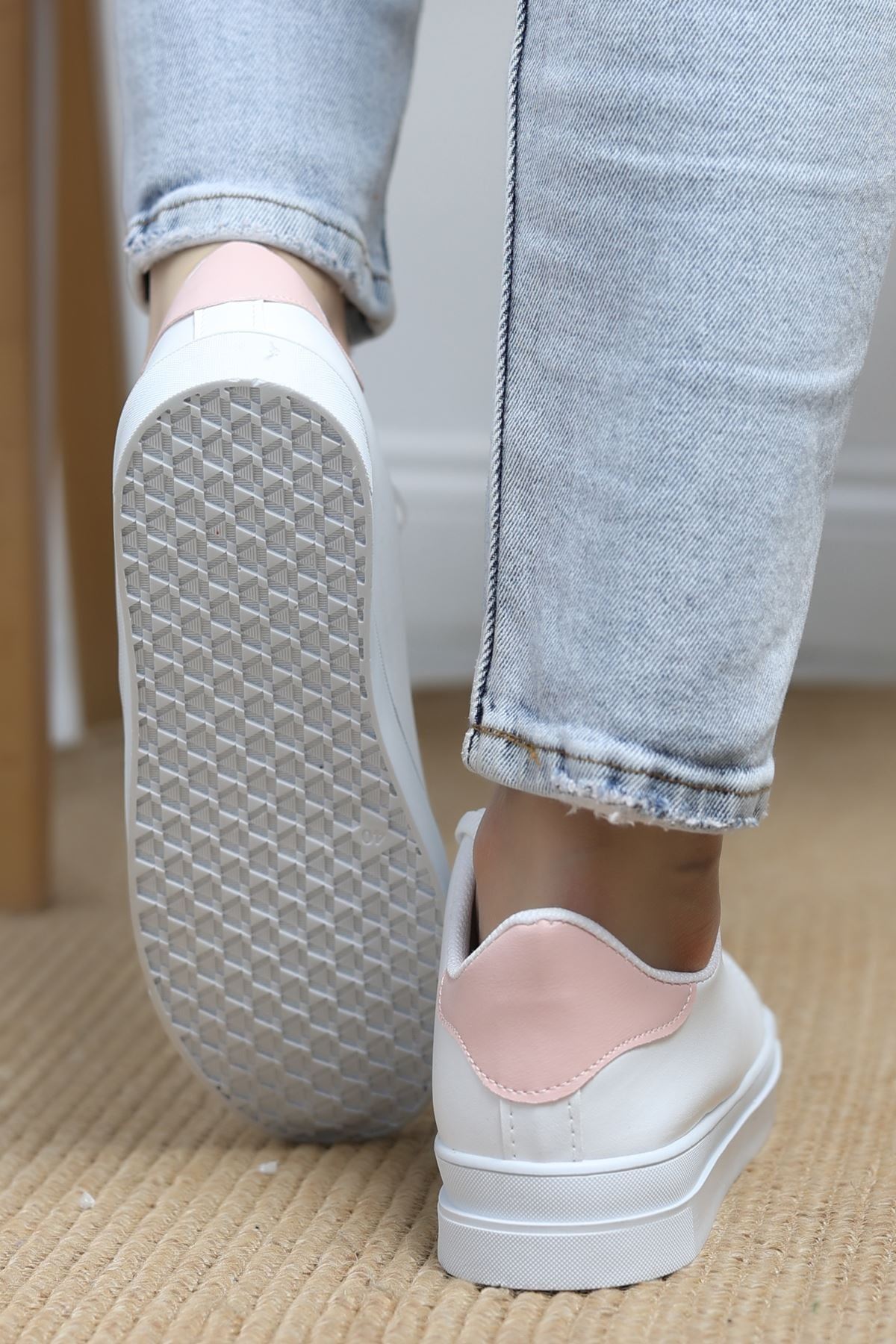 Kalın Tbn Günlük Ayakkabı Beyazpudra - 8585.264.