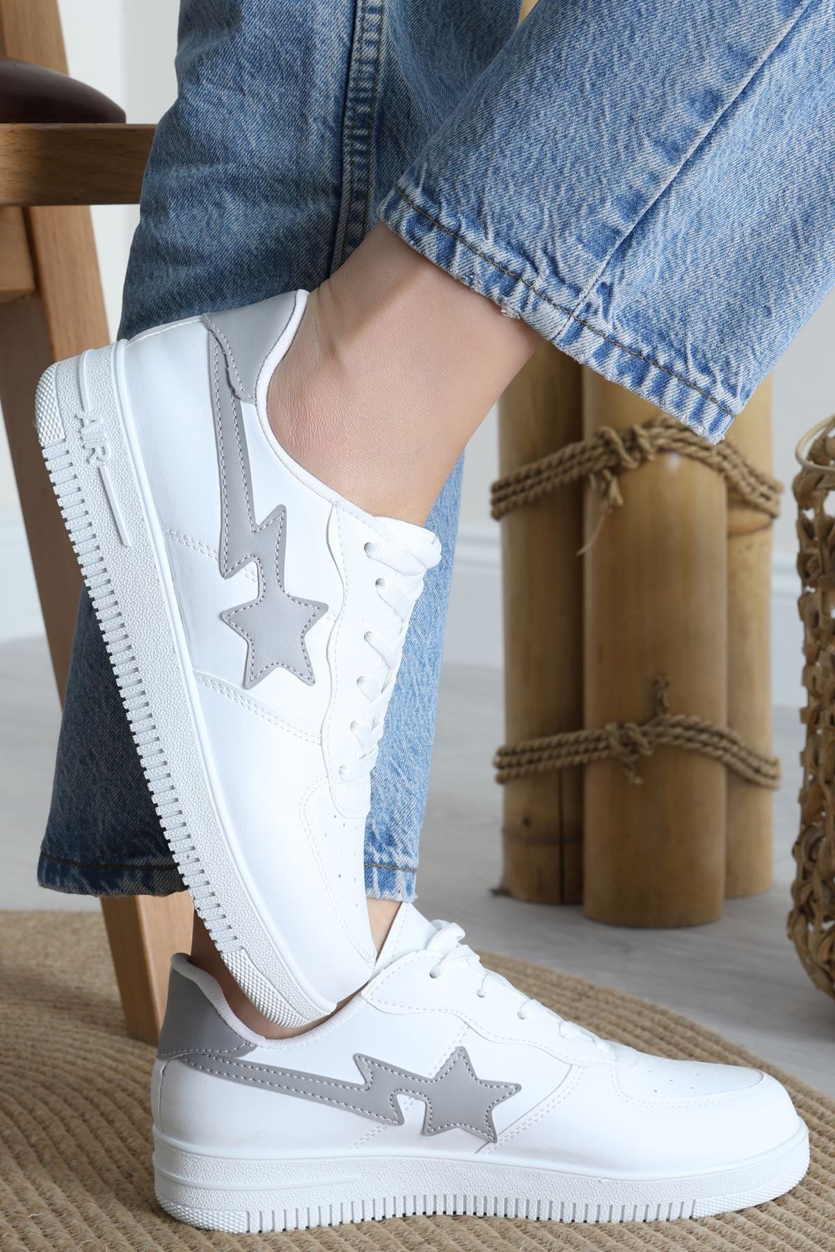 Günlük Ayakkabı Beyazgri - 12149.264.