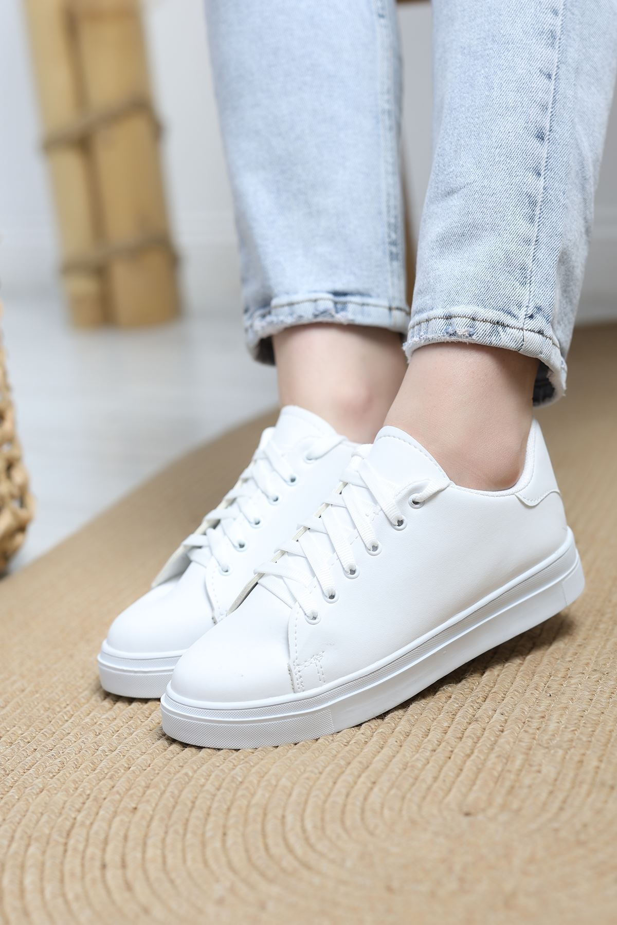 Kalın Tbn Günlük Ayakkabı Beyaz - 8585.264.
