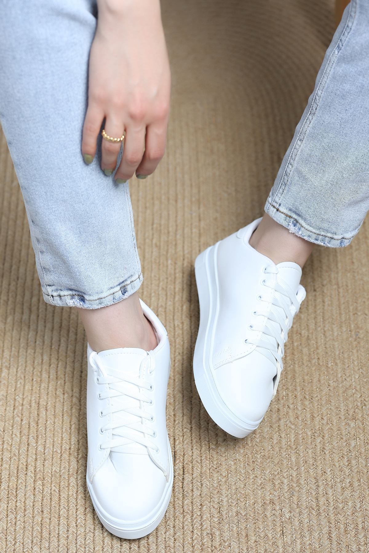 Kalın Tbn Günlük Ayakkabı Beyaz - 8585.264.