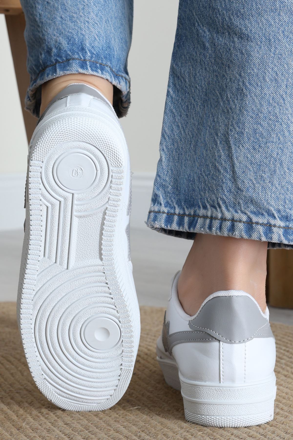 Günlük Ayakkabı Beyazgri - 12149.264.