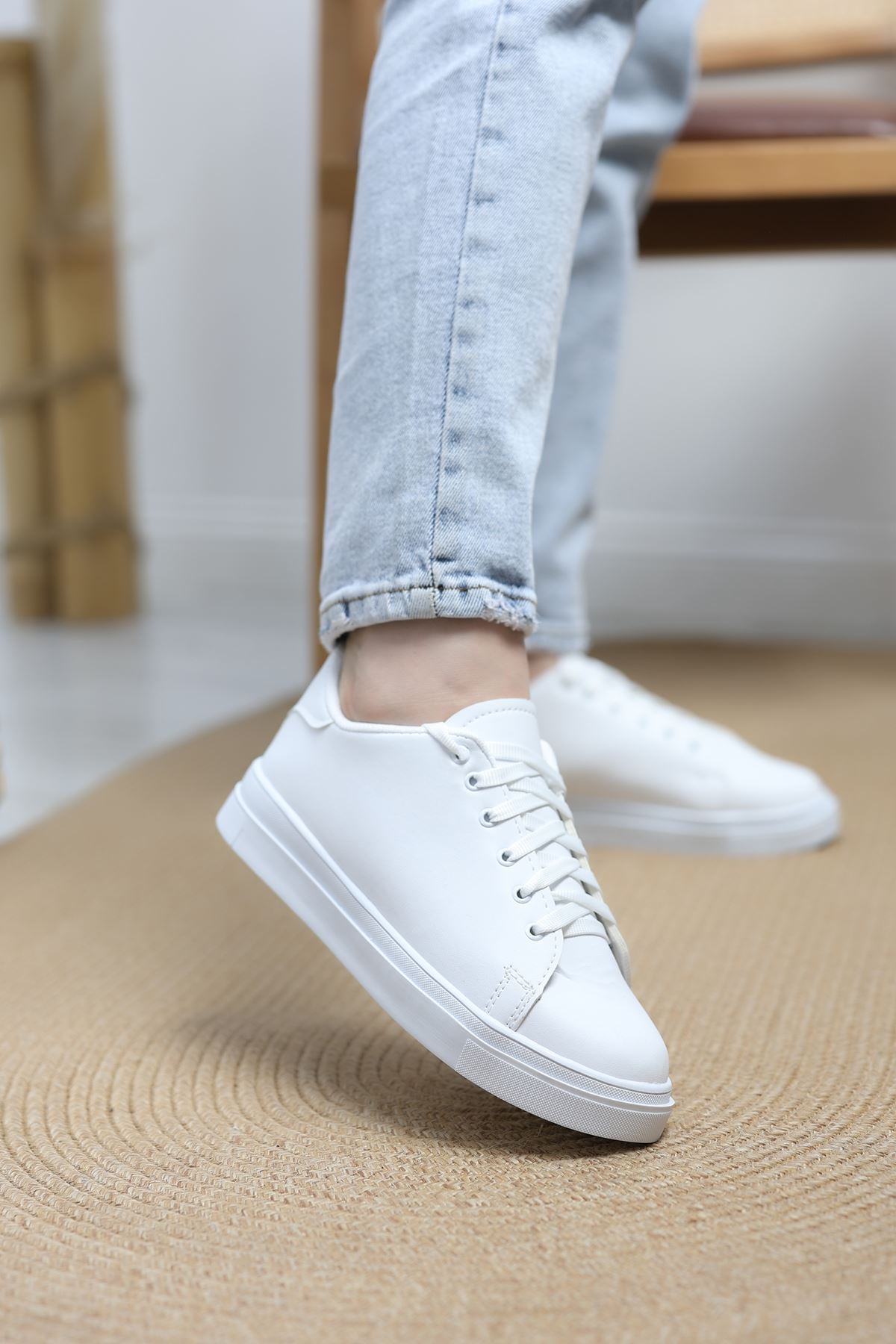 Kalın Tbn Günlük Ayakkabı Beyaz - 8585.264.