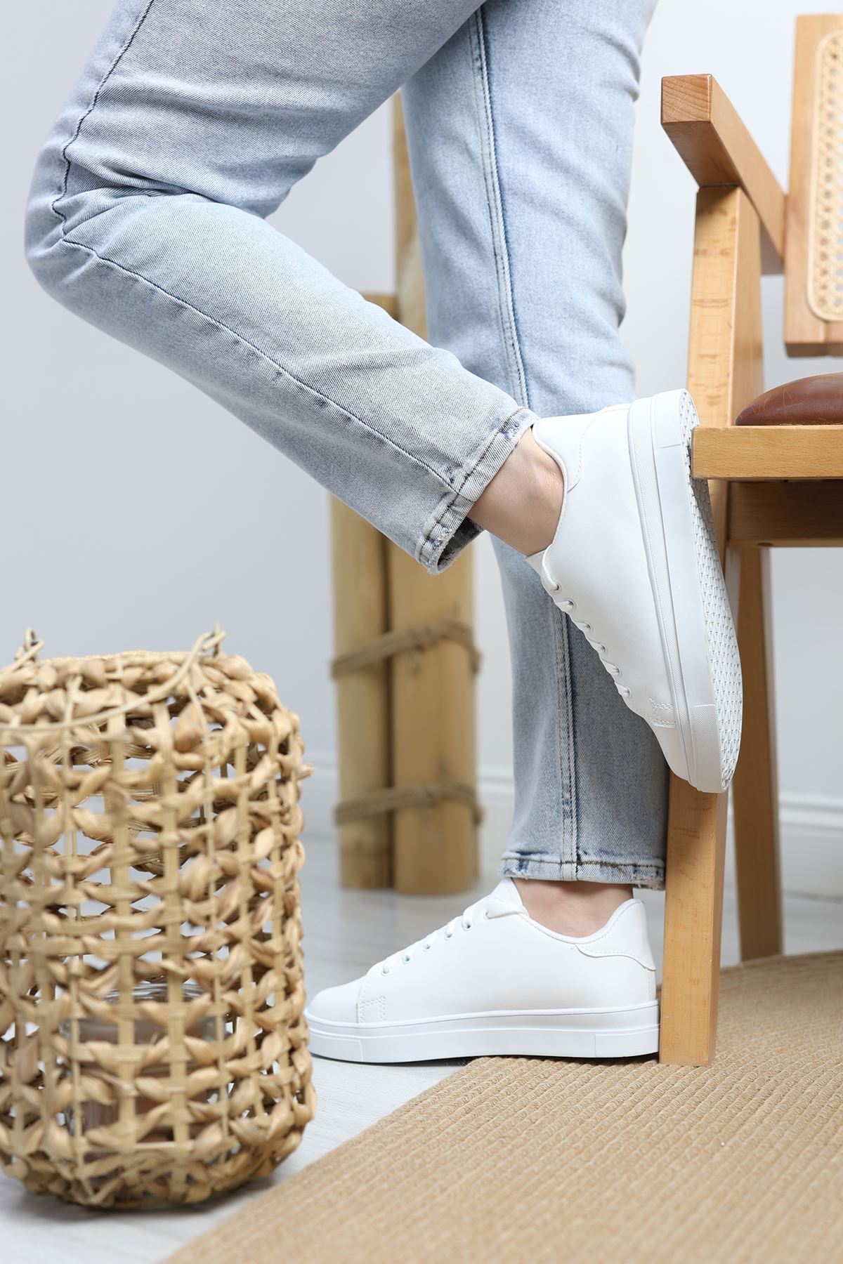 Kalın Tbn Günlük Ayakkabı Beyaz - 8585.264.