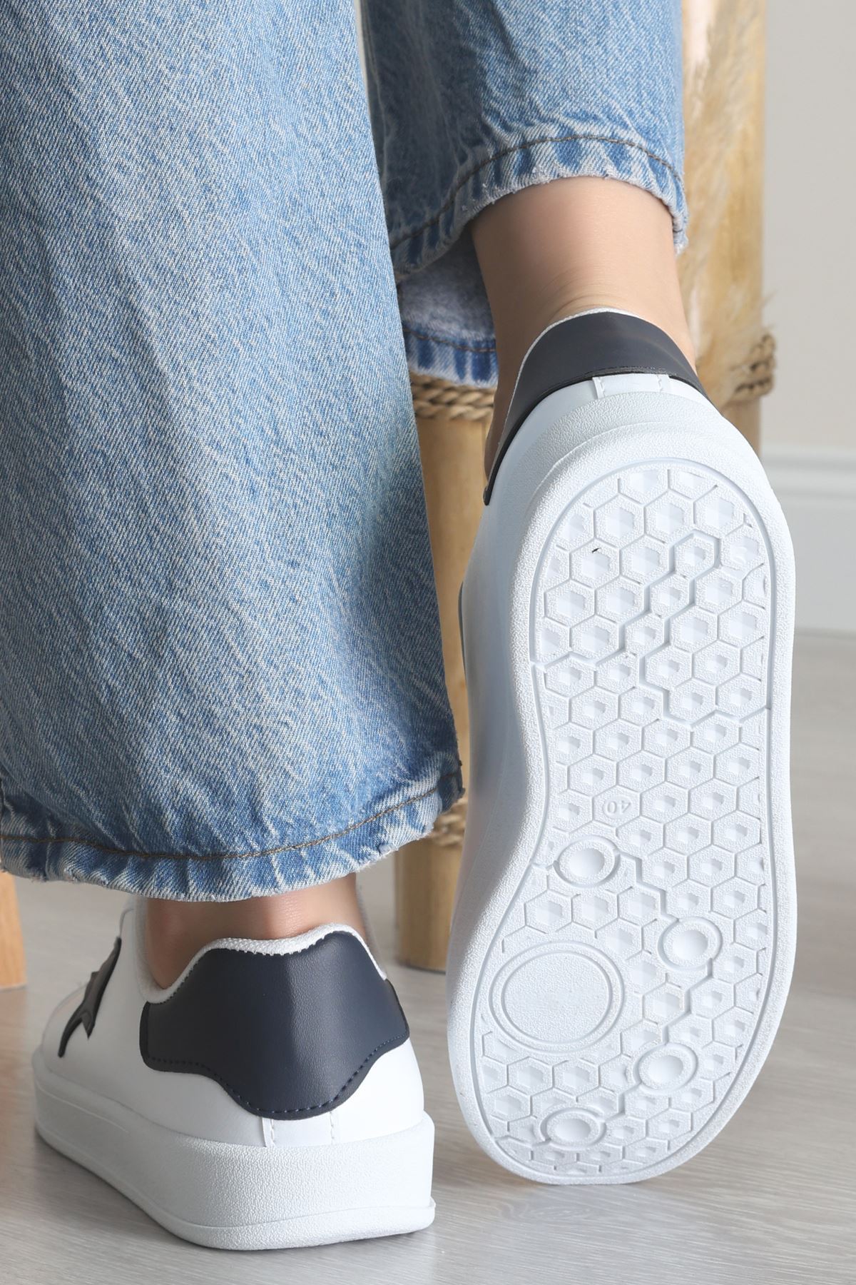 Yıldızlı Spor Ayakkabı Beyazlaci2 - 31295.264.