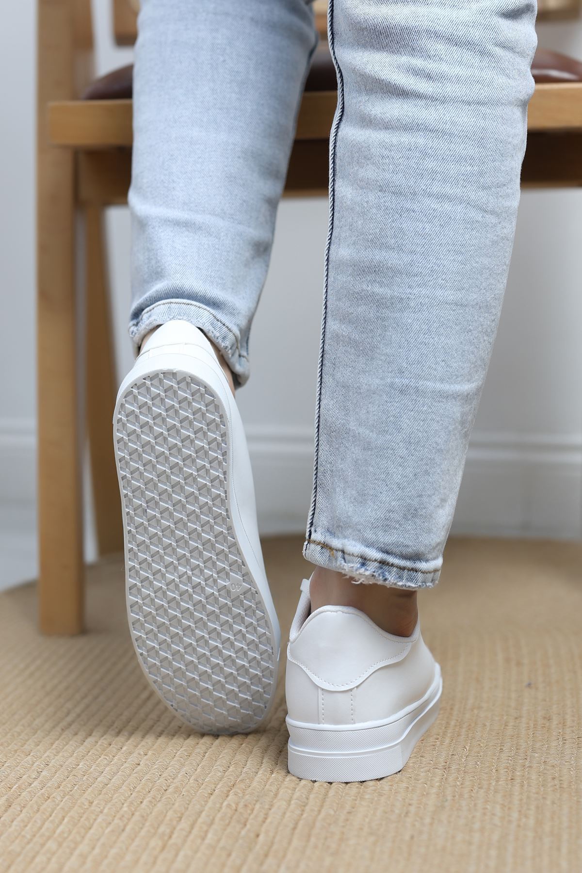 Kalın Tbn Günlük Ayakkabı Beyaz - 8585.264.