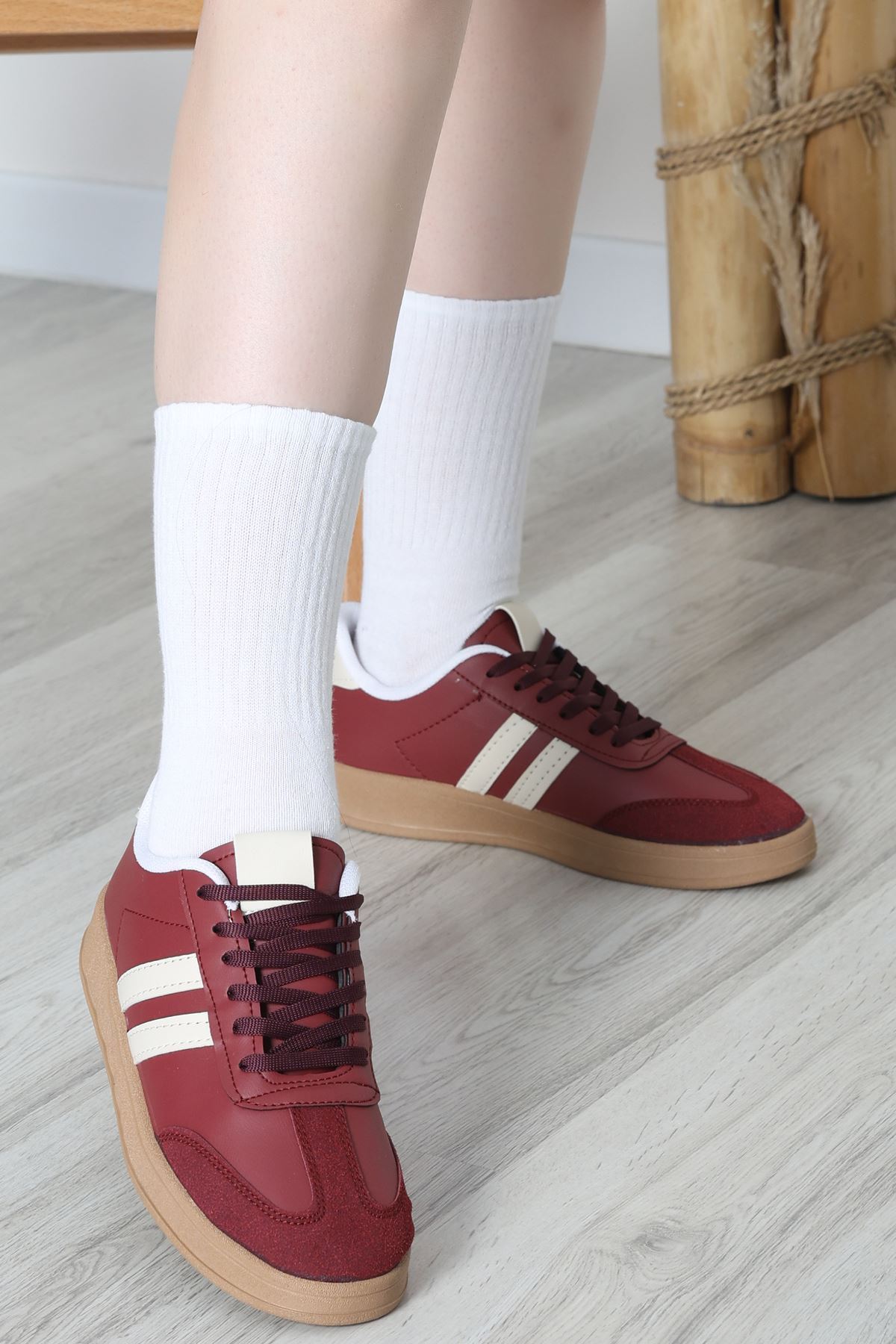 Spor Günlük Ayakkabı Bordobej - 31680.264.