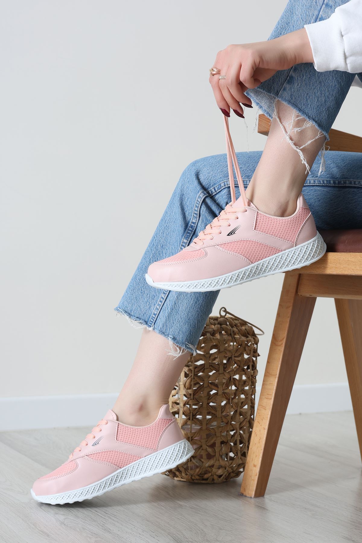Spor Günlük Ayakkabı Pudra - 31819.264.