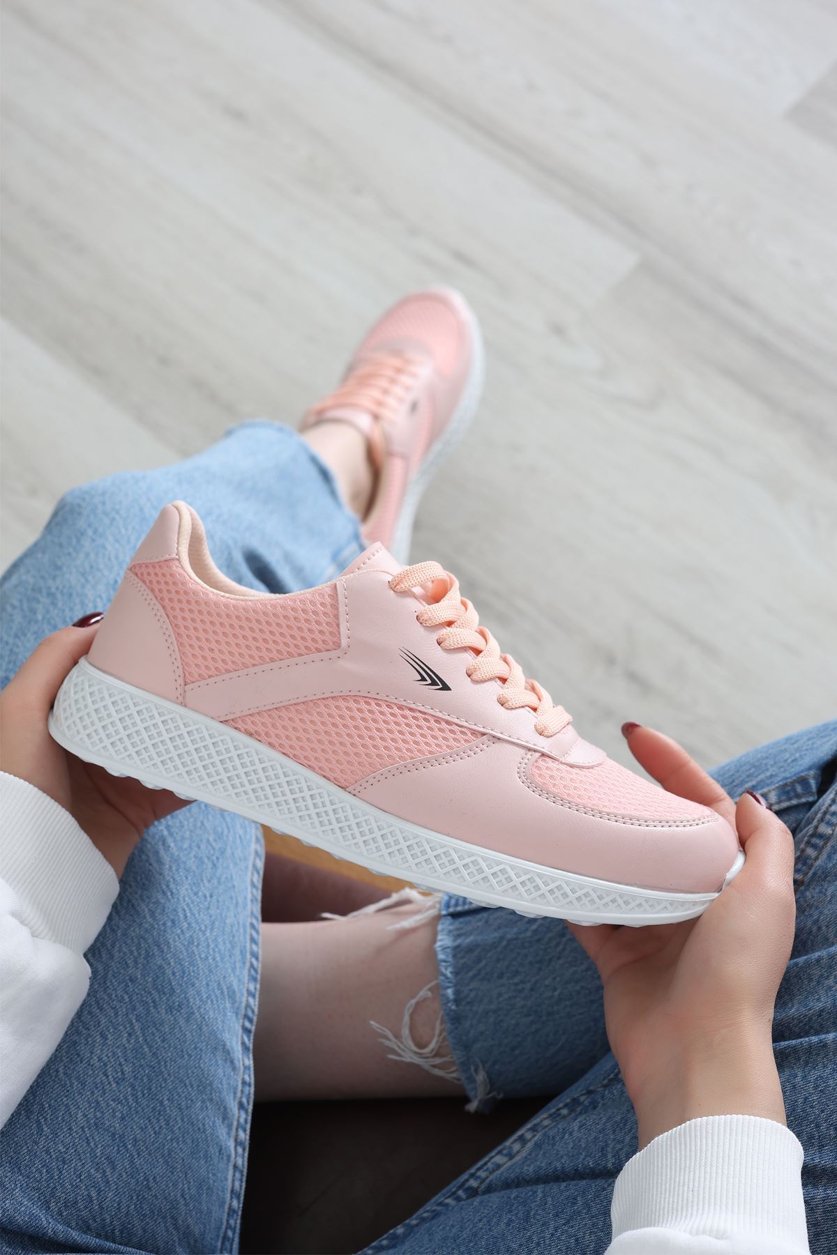 Spor Günlük Ayakkabı Pudra - 31819.264.