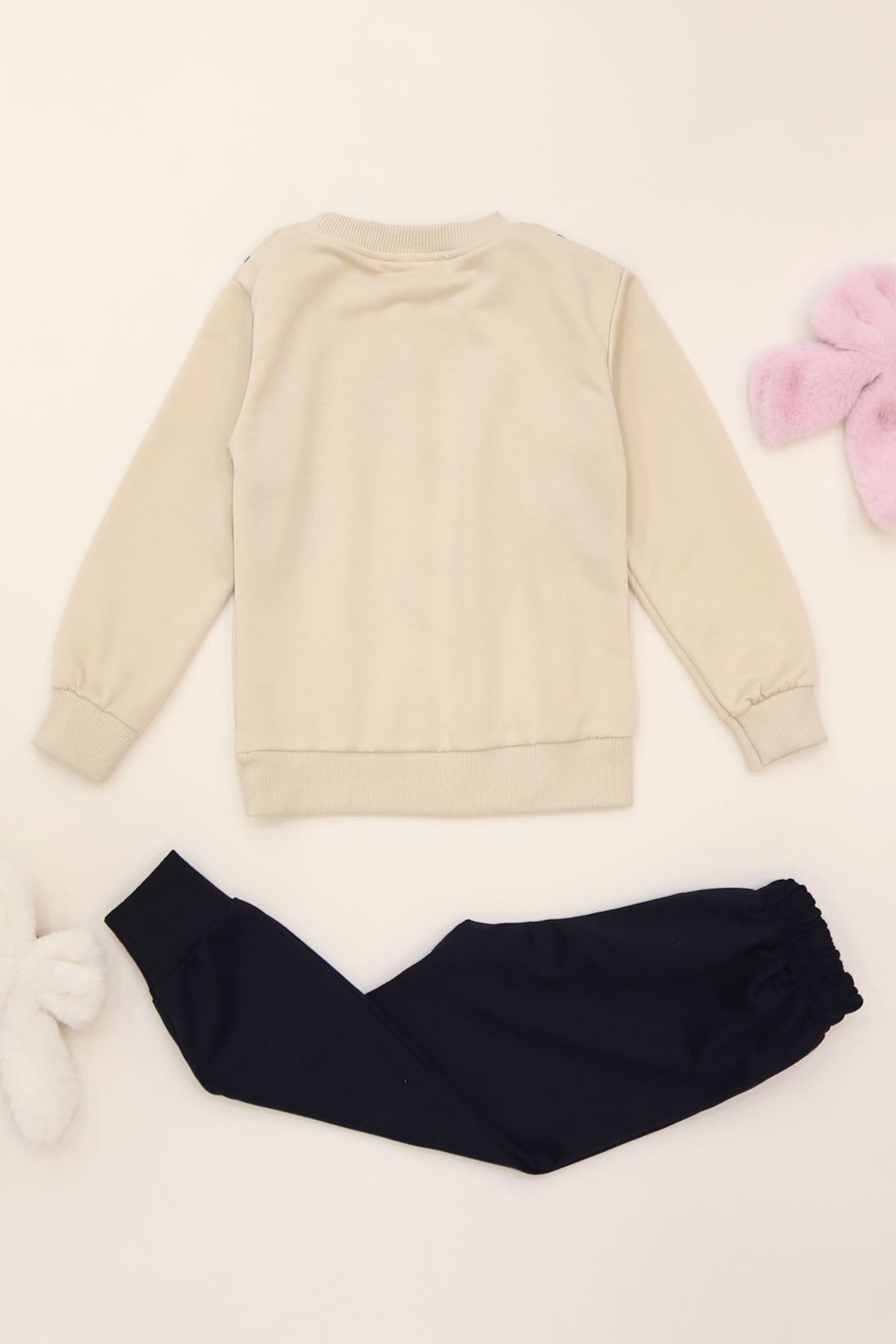 3-8 Yaş 2 İplik İkili Takım Lacivert - 50926.1776.