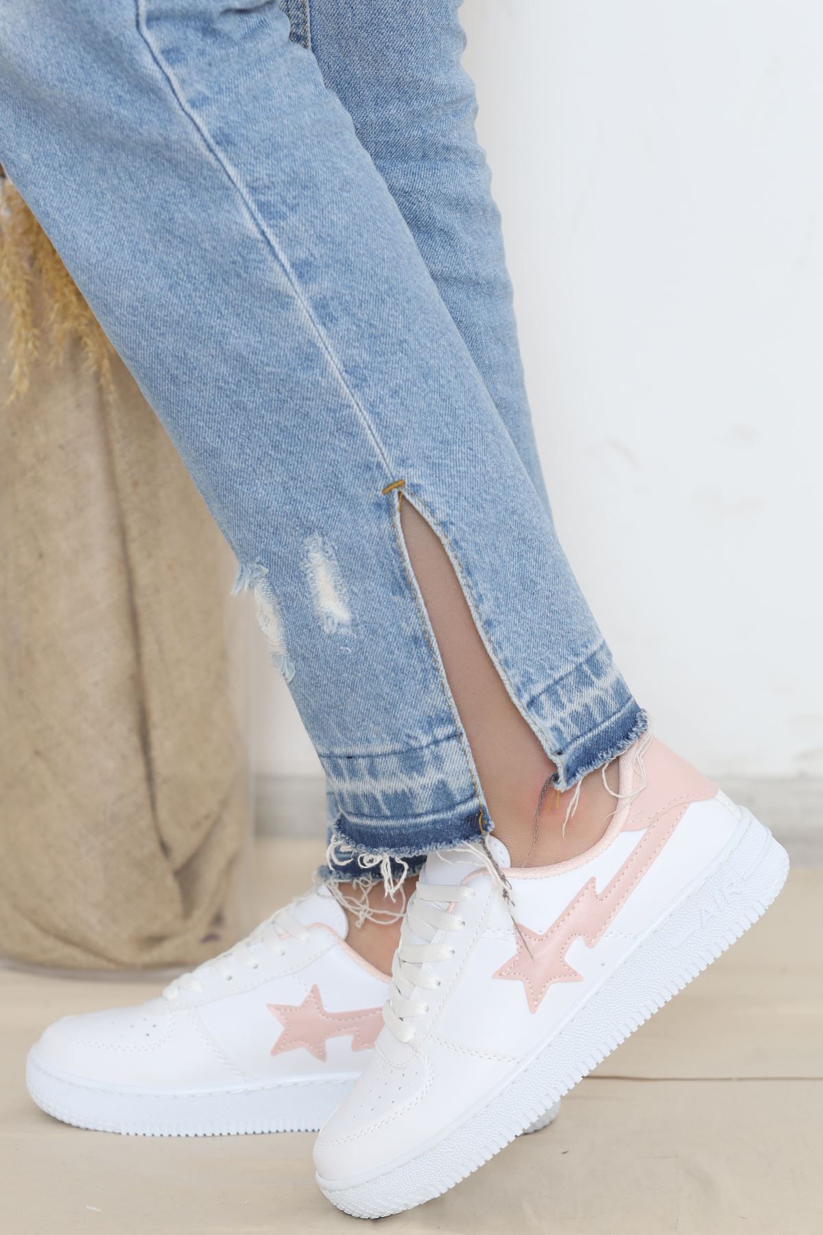 Günlük Ayakkabı Beyazpudra - 12149.264.