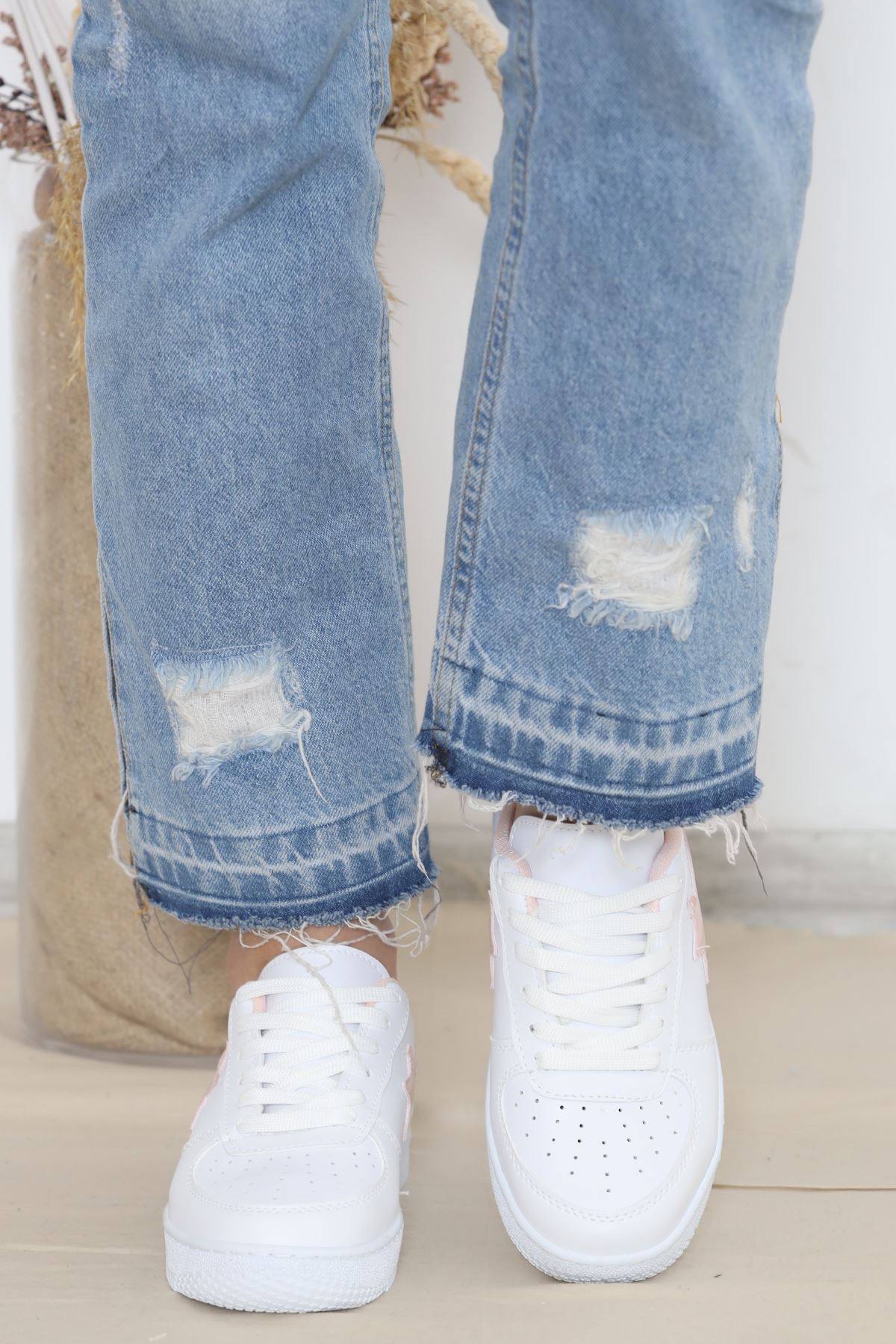 Günlük Ayakkabı Beyazpudra - 12149.264.