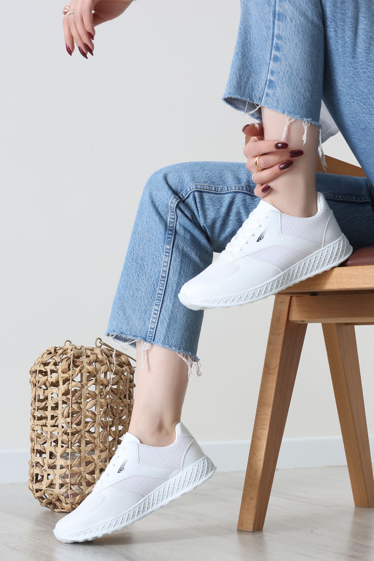 Spor Günlük Ayakkabı Beyaz - 31819.264.