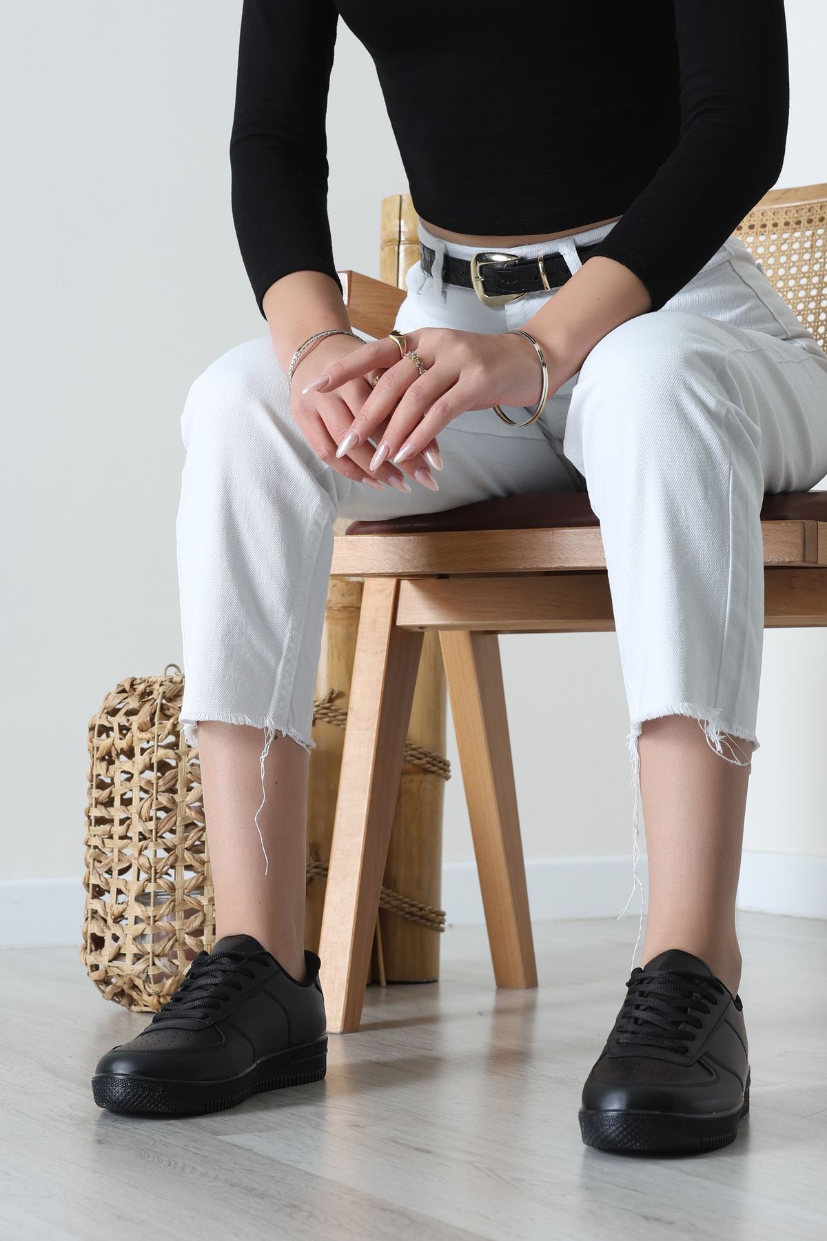 Spor Günlük Ayakkabı Siyah - 31676.264.