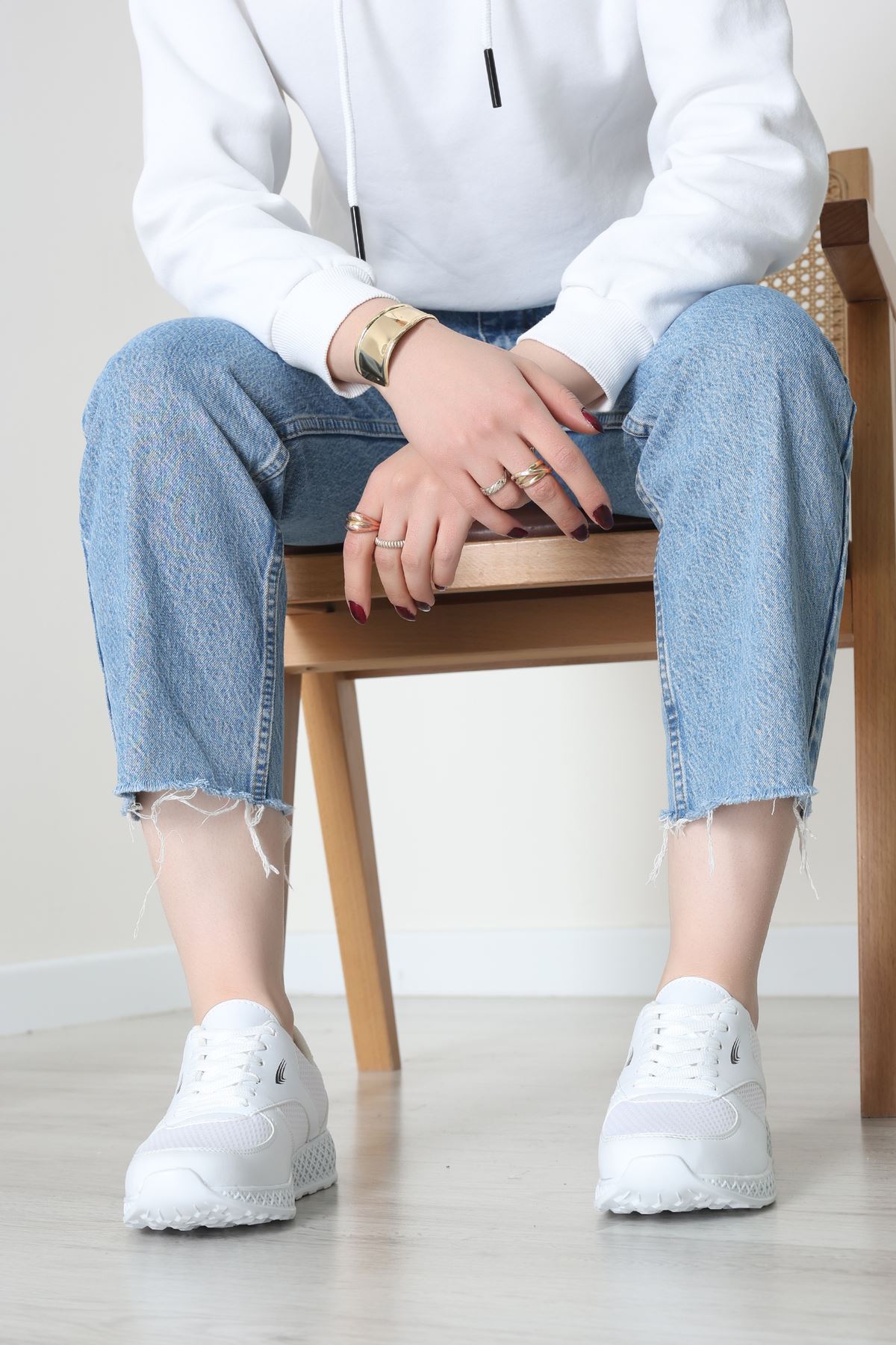 Spor Günlük Ayakkabı Beyaz - 31819.264.