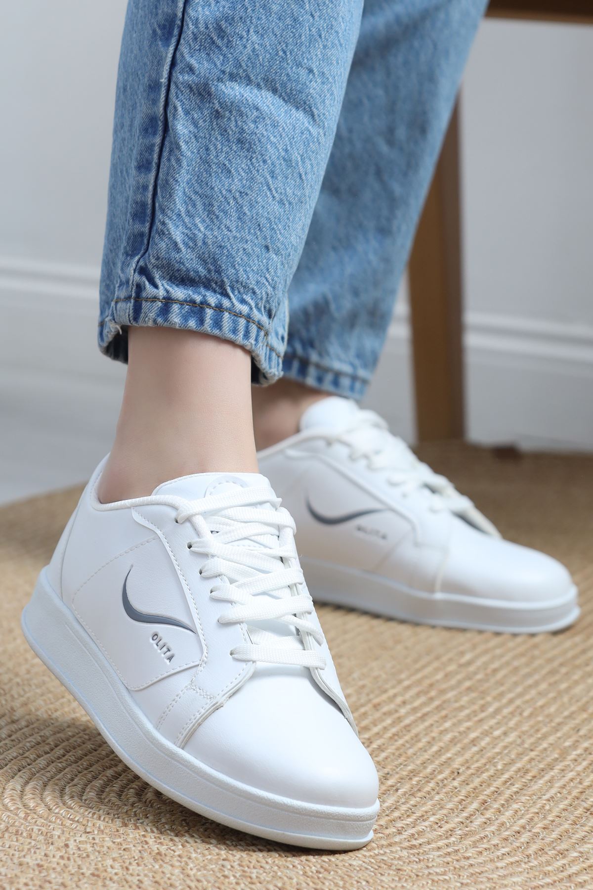 Baskılı Günlük Ayakkabı Beyazanti - 30303.264.