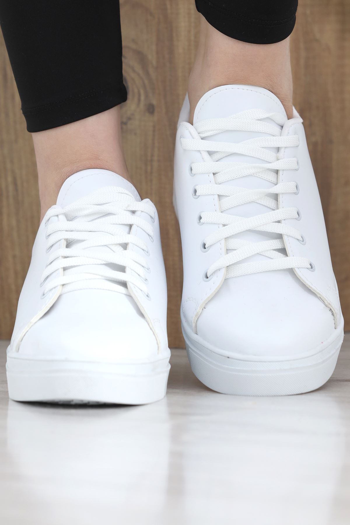 Kalın Tbn Günlük Ayakkabı Beyazgri - 8585.264.