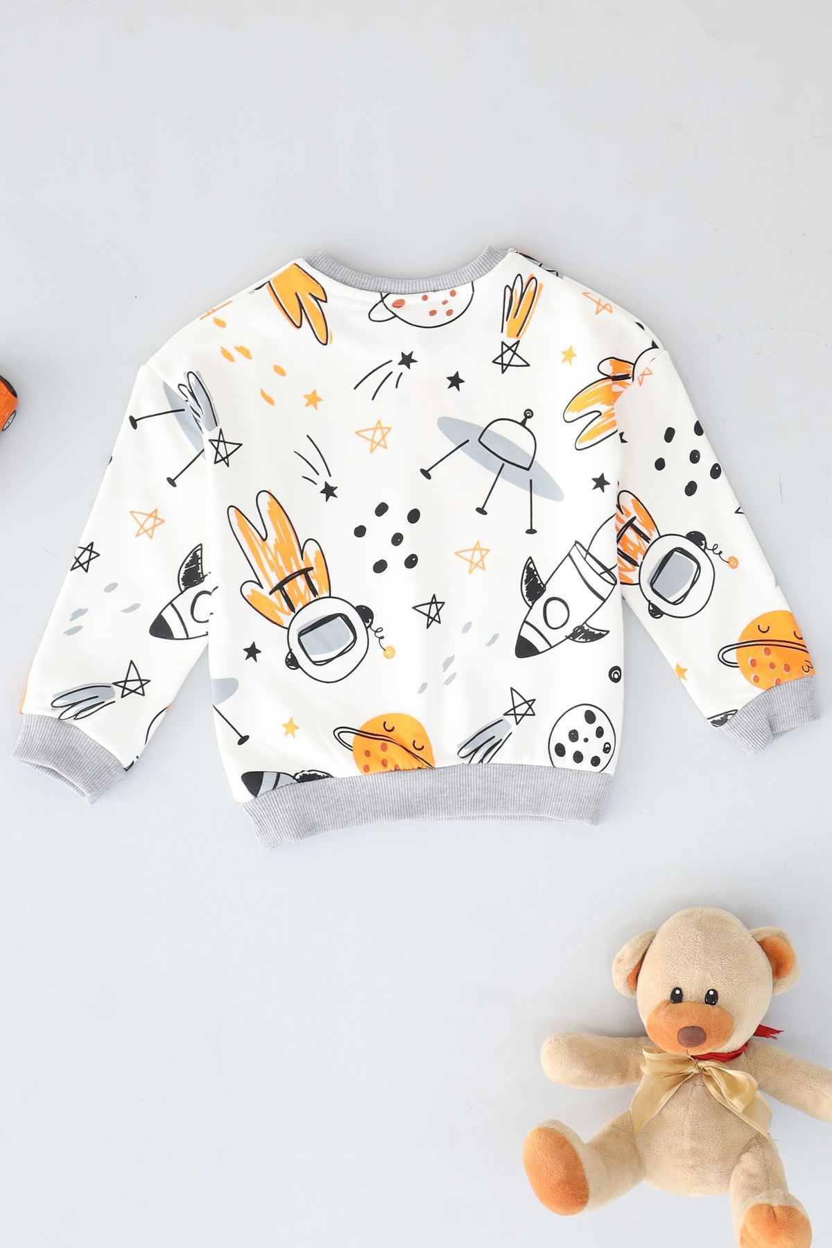 3-7 Yaş Çocuk Sweat Gri - 225531.1576.