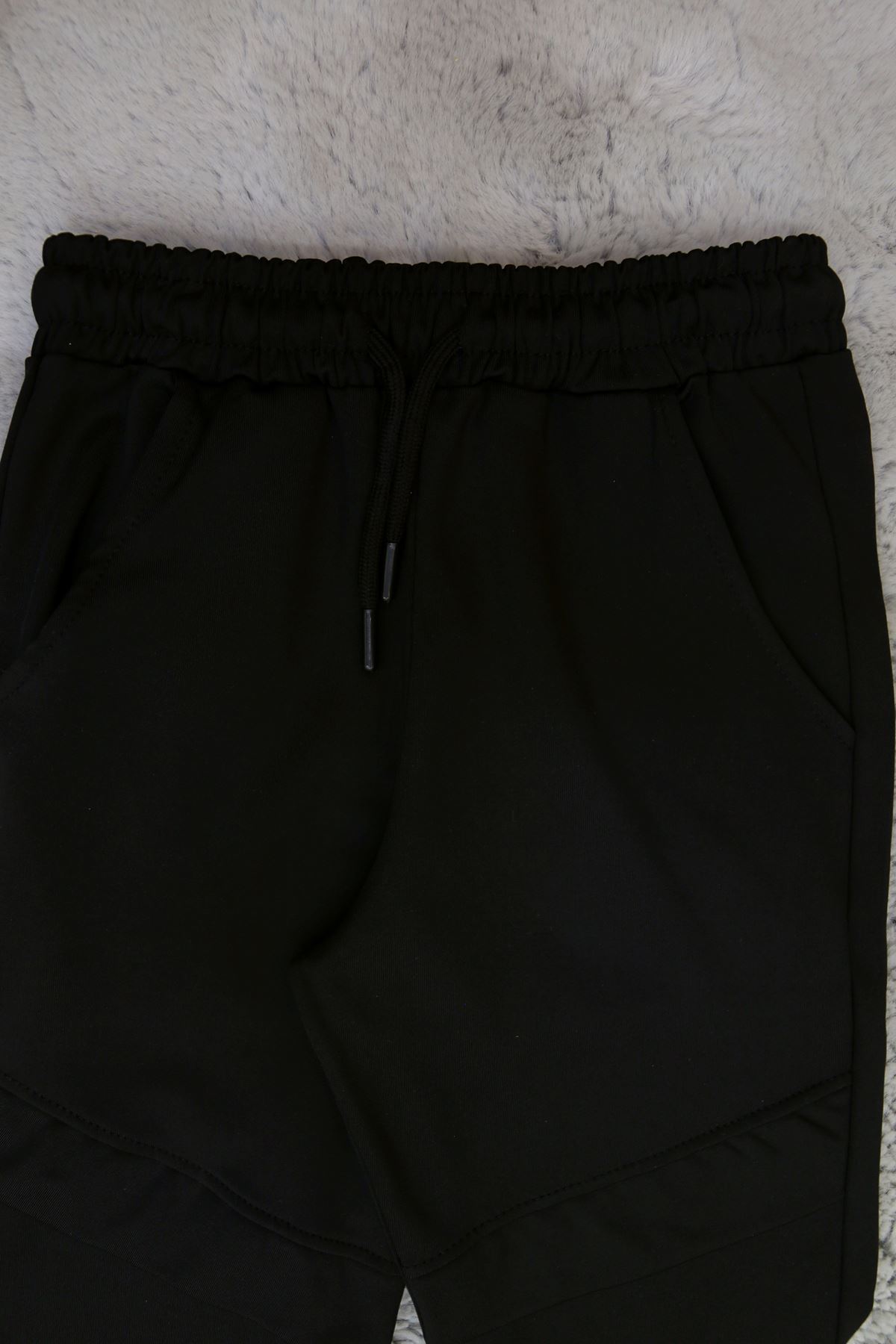 8-16 Yaş Dalgıç Eşofman Altı Siyah - 50943.2066.