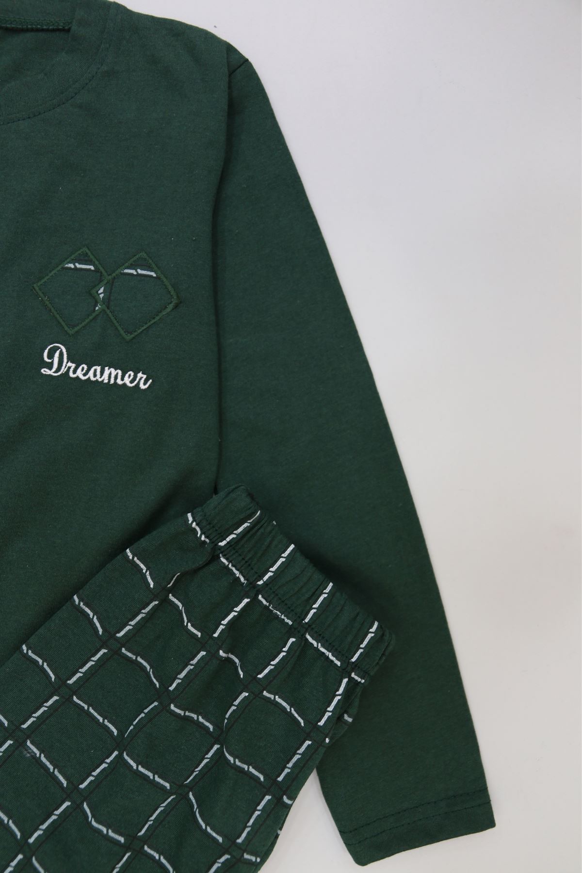 5-12 Yaş Süprem Pijama Takımı Zümrüt - 52091.1048.