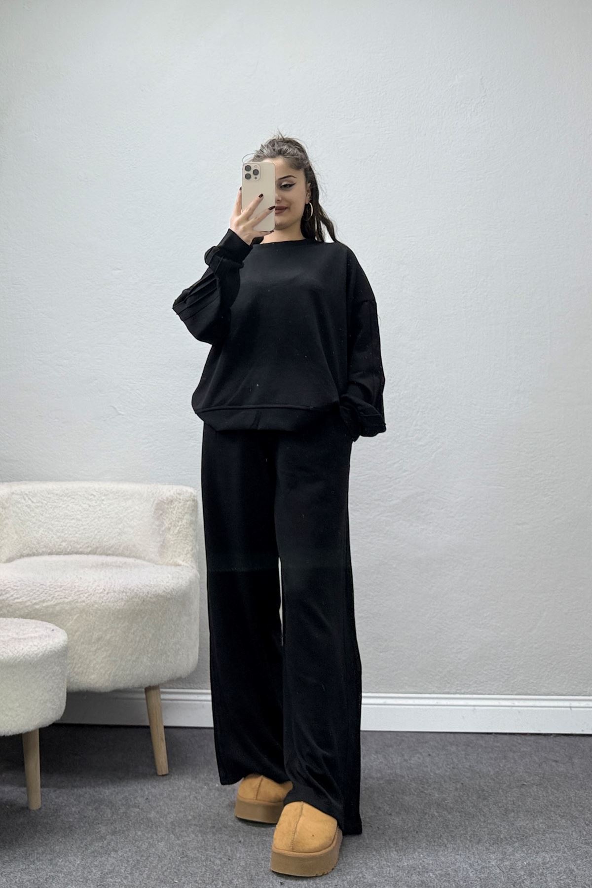 Kendinden Şeritli Takım Siyah - 4125.1247.