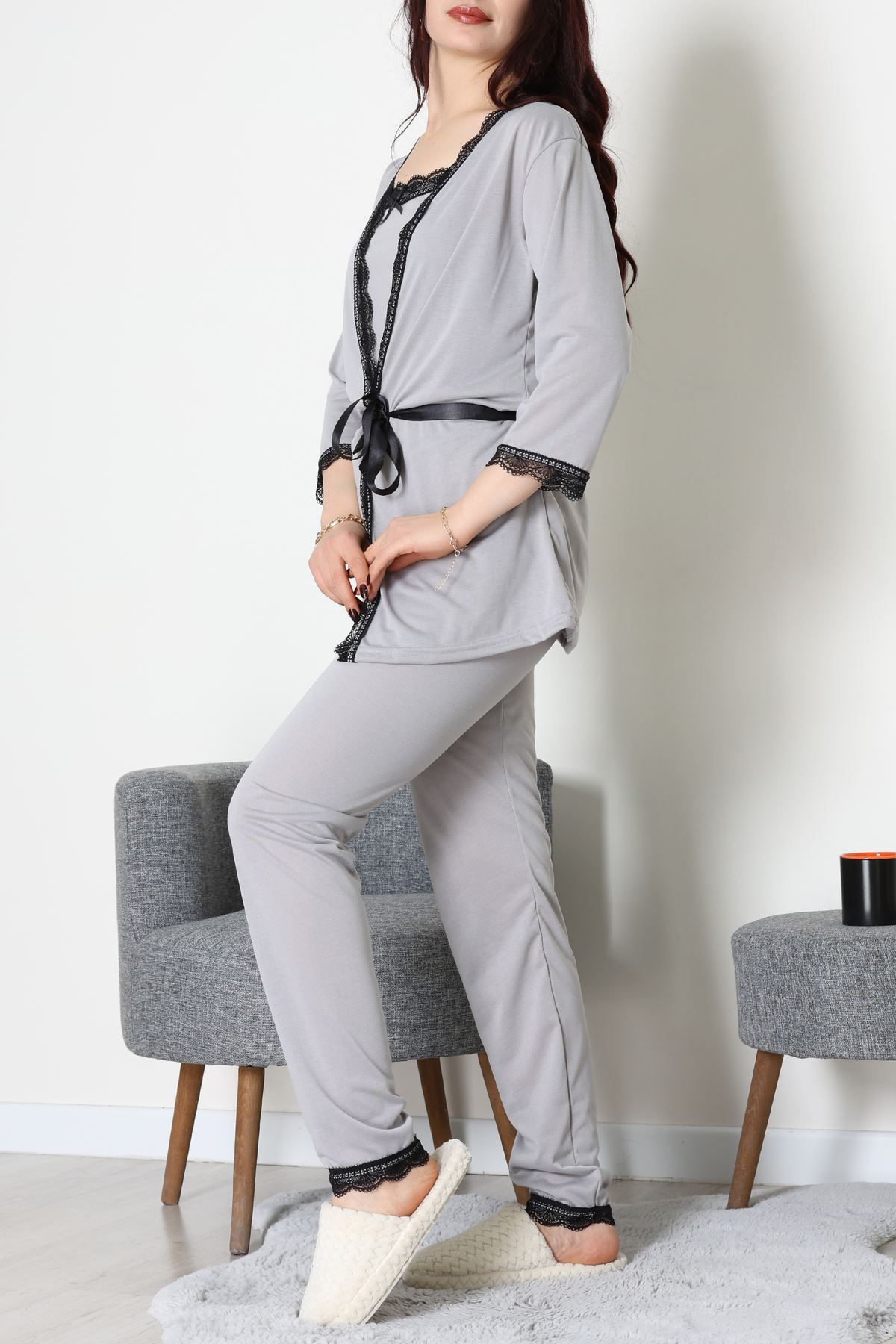 3'Lü Pijama Seti Boyalıgri - 52170.2123.