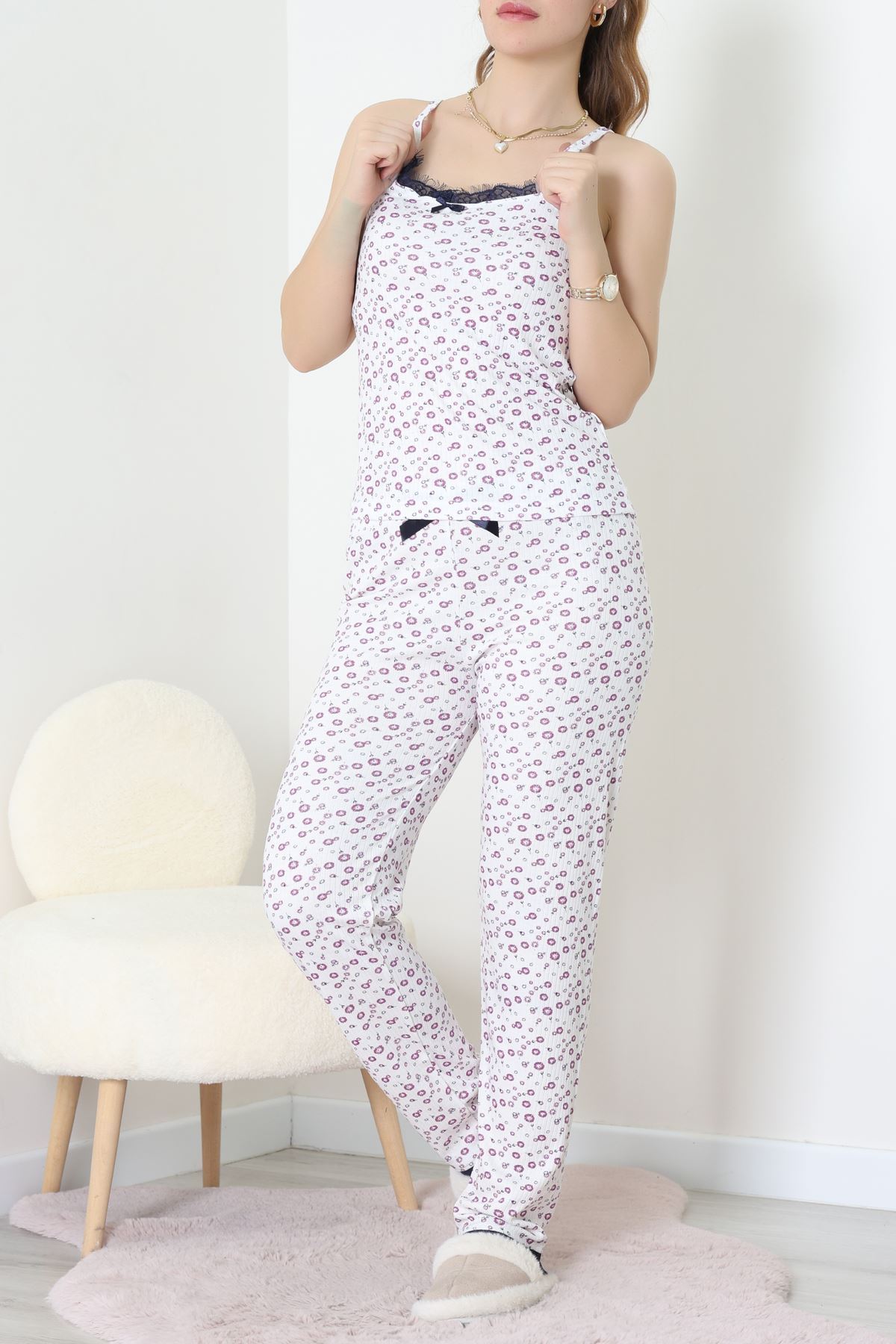 3'Lü Pijama Seti Beyazmor - 52170.2123.