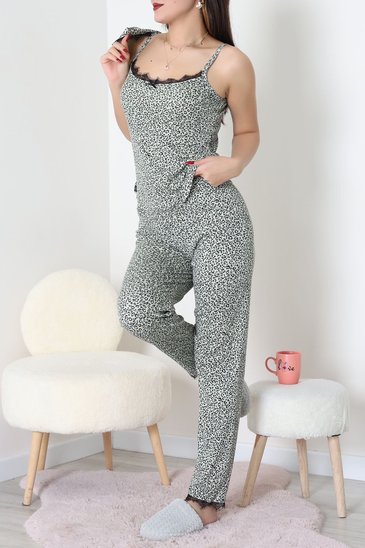 3'Lü Pijama Seti Mintleo - 52170.2123.