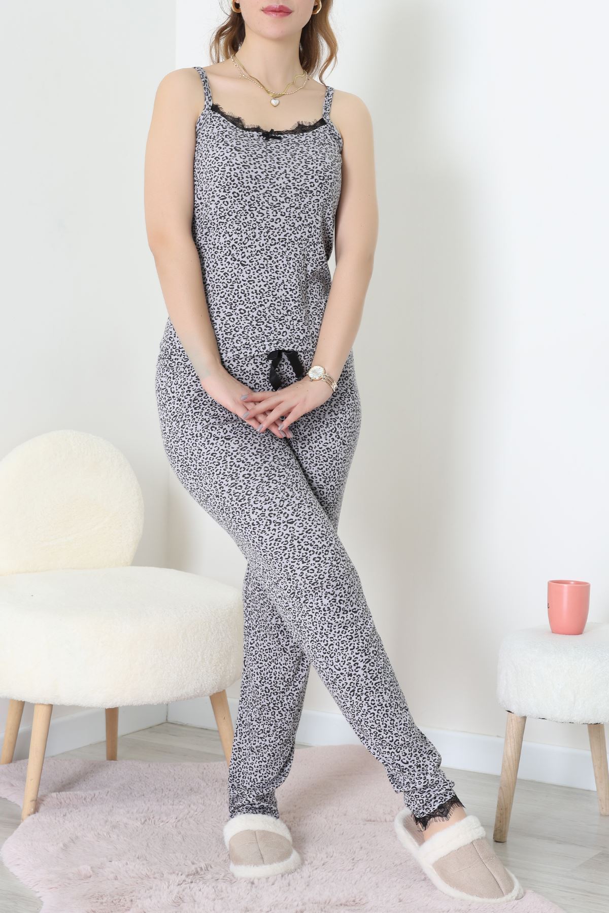 3'Lü Pijama Seti Fümeleopar - 52170.2123.