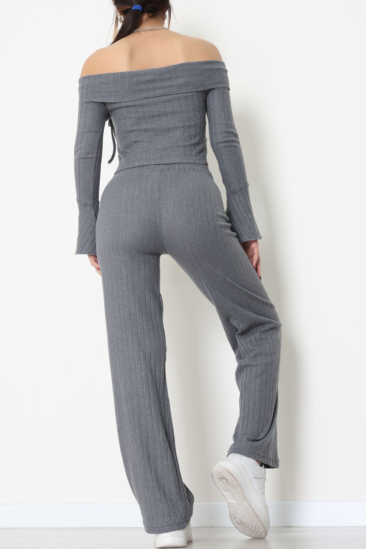 Madonna Yaka İnterlok Takım Füme - 42829.1567.