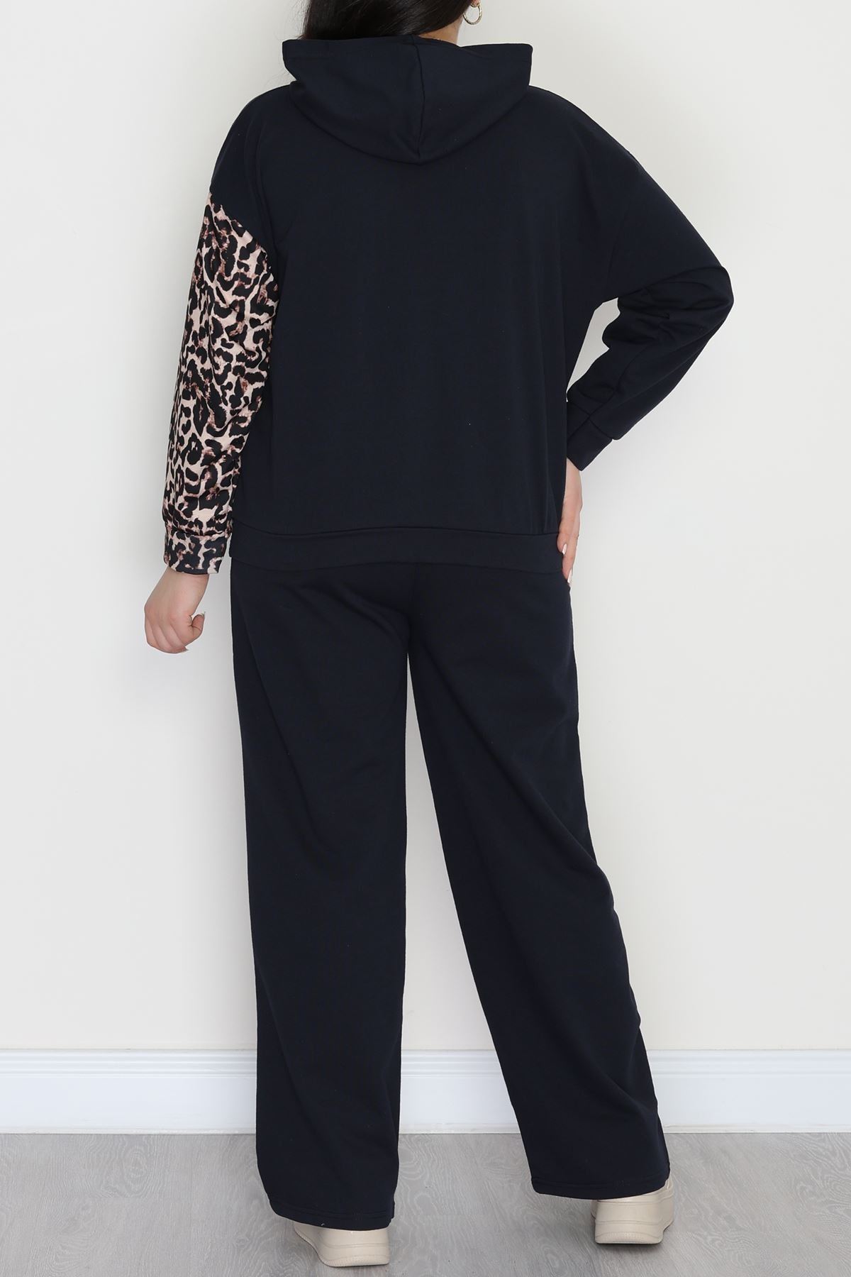 Büyük Beden 2 İplik Eşofman Takımı Lacivert - 50962.1005.