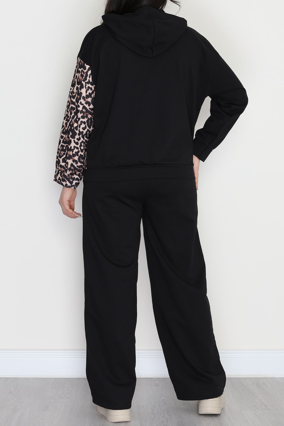 Büyük Beden 2 İplik Eşofman Takımı Siyah - 50962.1005.