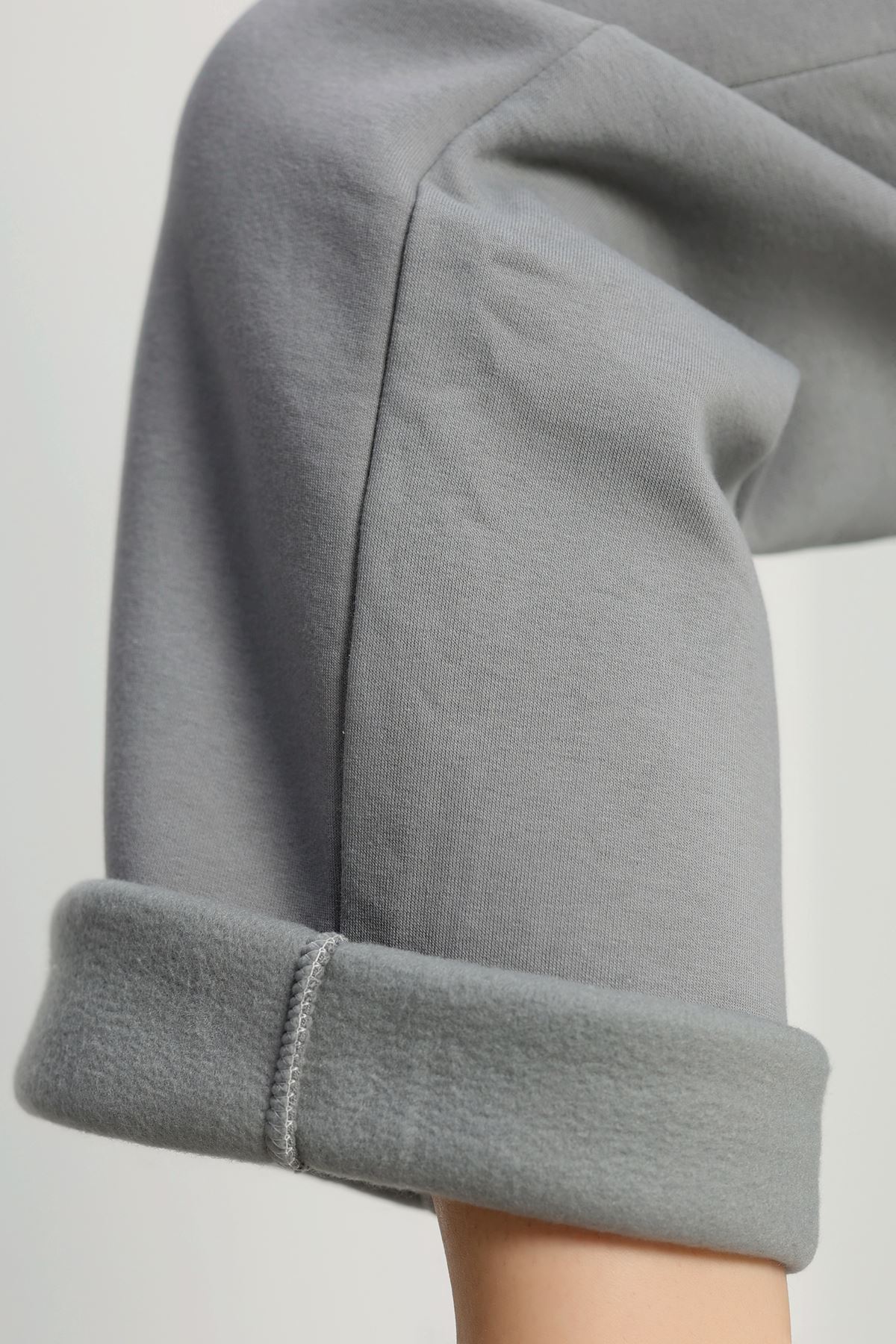 Üç İplik Palazzo Eşofman Altı Antrasit - 20970.1878.