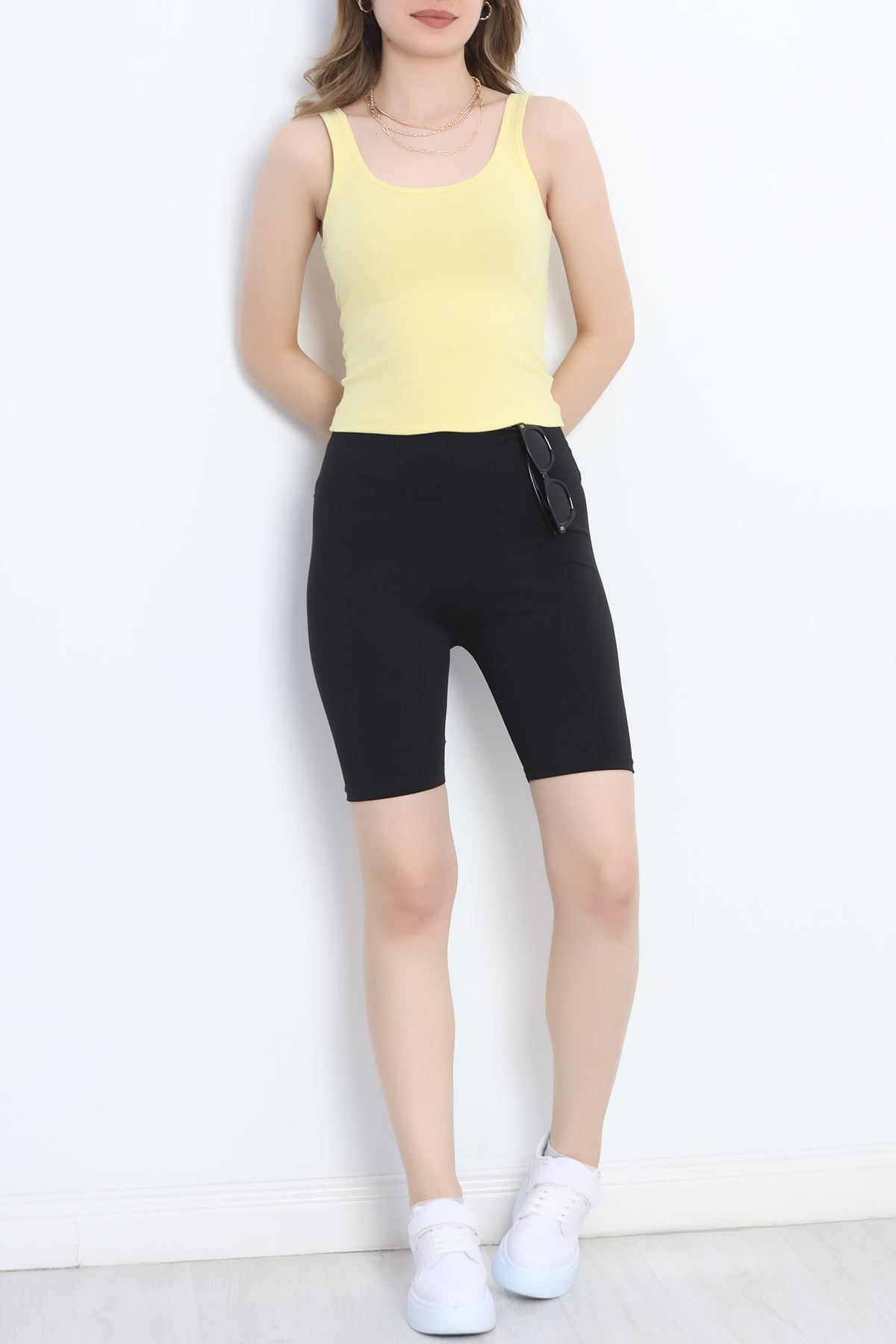 Kalın Askılı Atlet Sarı - 19057.200.