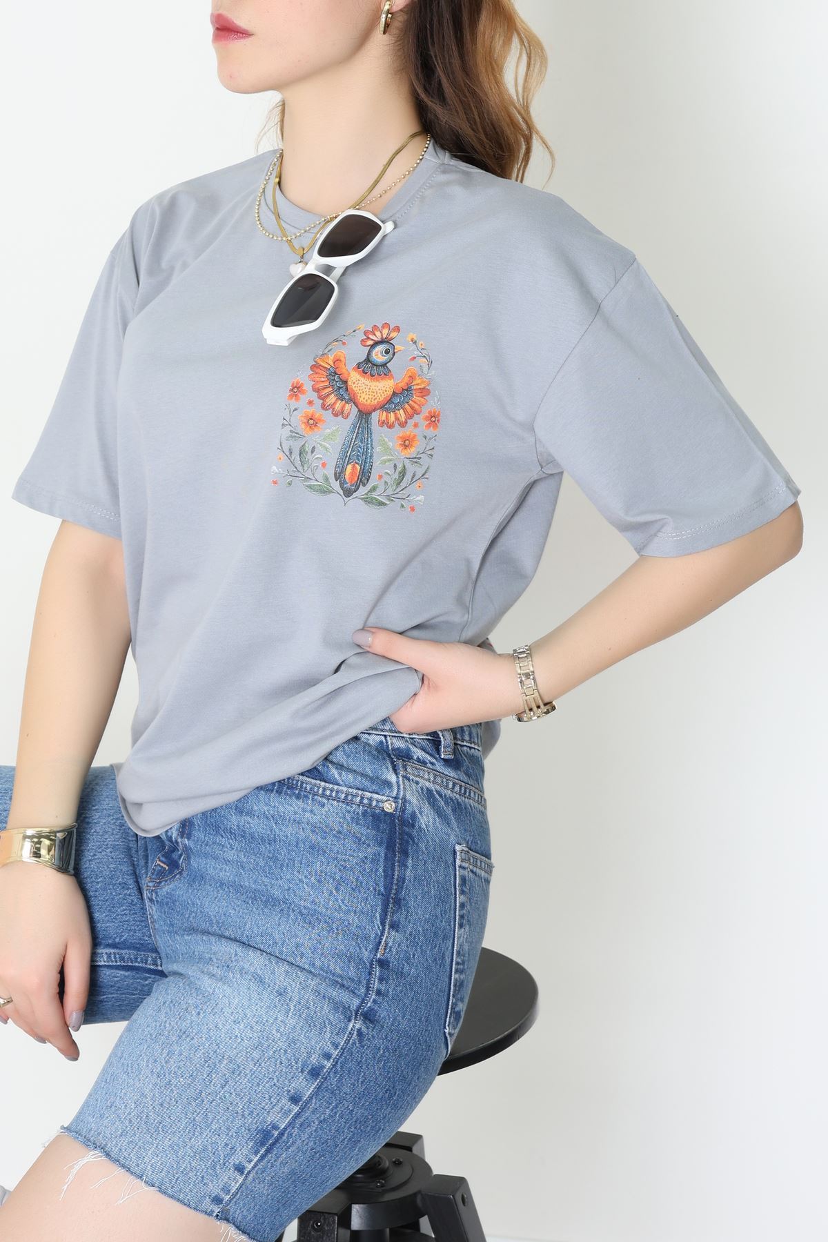 Kompakt Penye Unisex Tişört Grituruncu - 55064.1872.