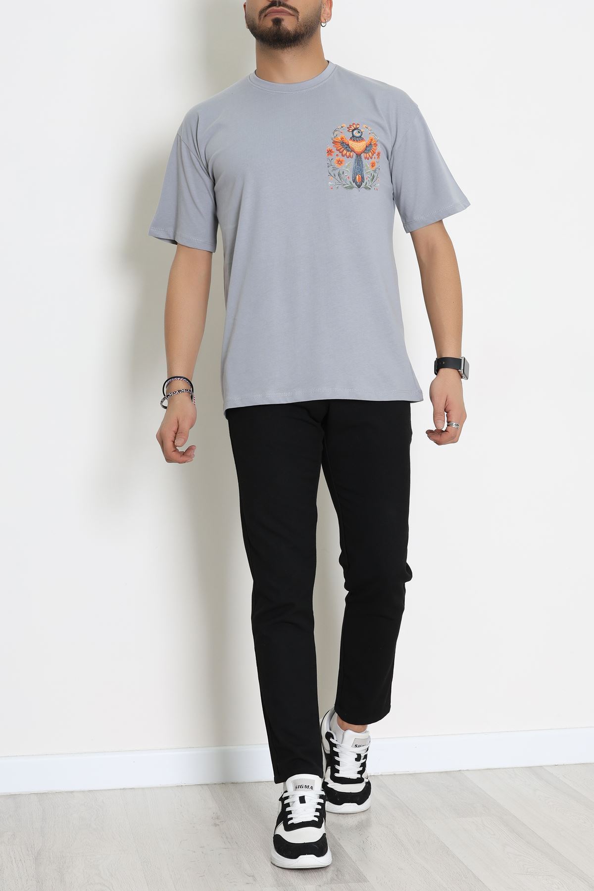 Kompakt Penye Unisex Tişört Grituruncu - 55064.1872.