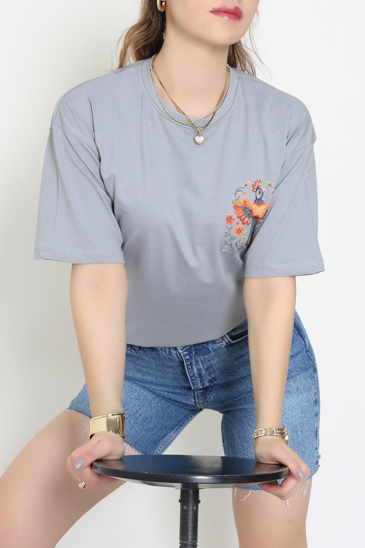 Kompakt Penye Unisex Tişört Grituruncu - 55064.1872.