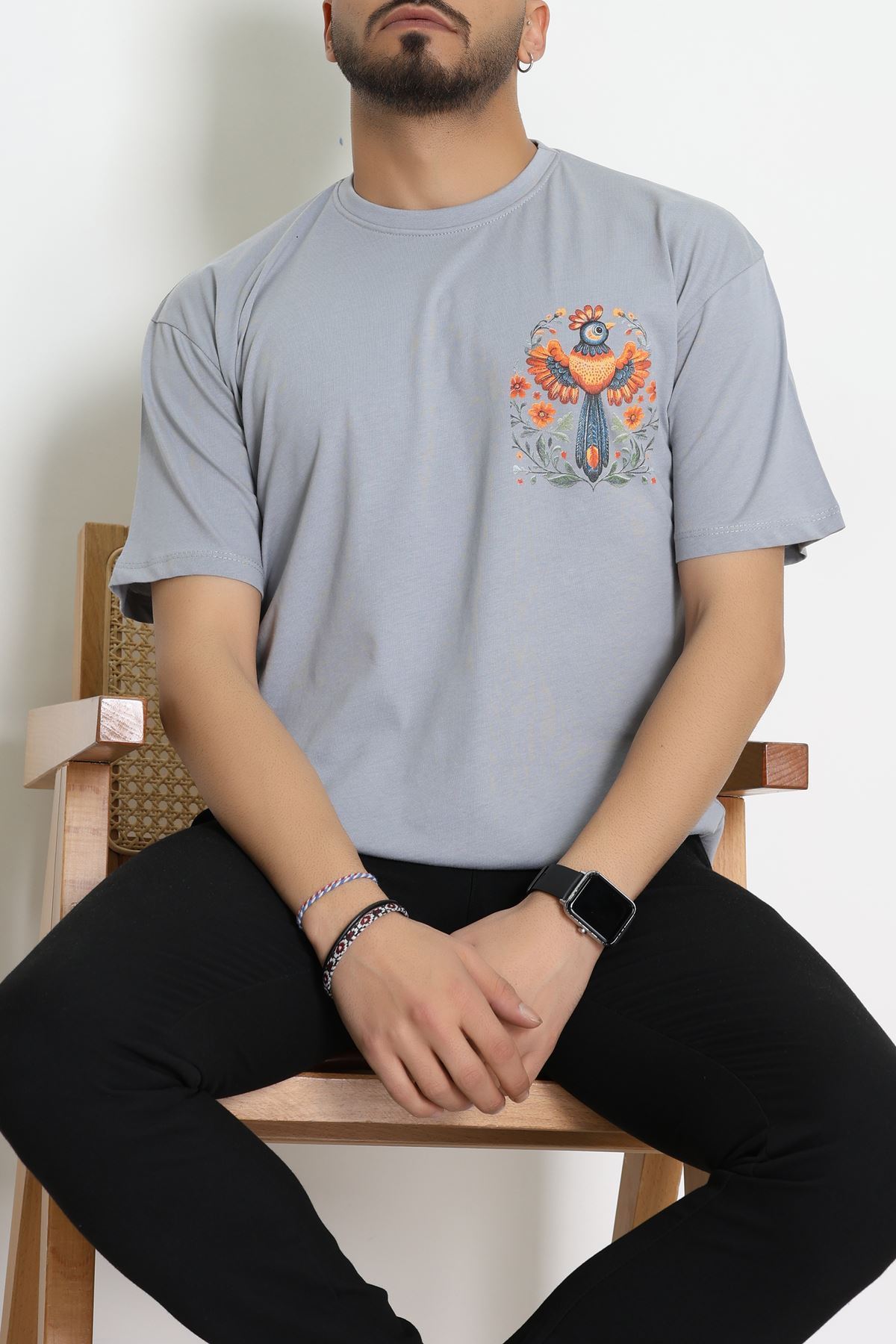 Kompakt Penye Unisex Tişört Grituruncu - 55064.1872.