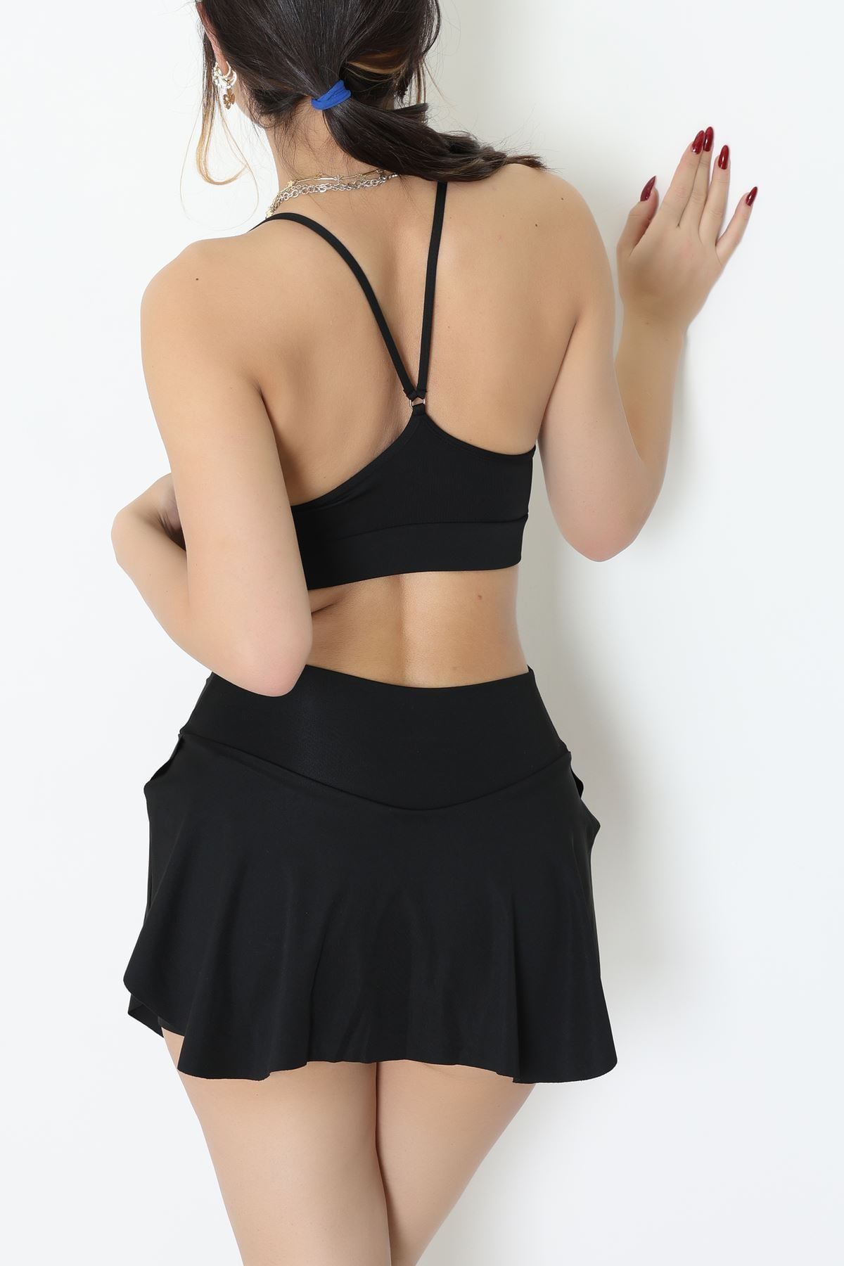 İp Askılı Kaplı Büstiyer Siyah - 70850.125.