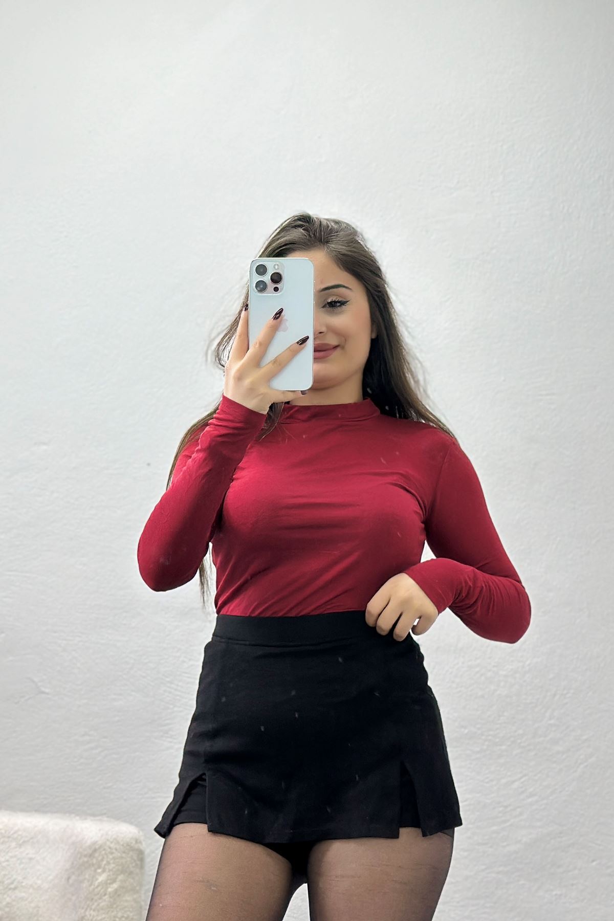 Yarım Balıkçı Body Bordo - 40073.599.