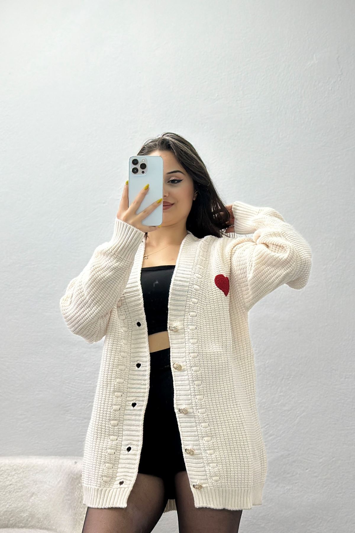 Ponponlu Hırka Latte - 382.1577.