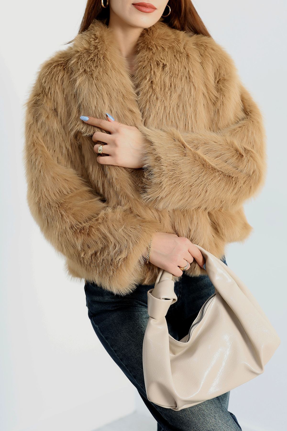 Kürklü Mont Sütlükahve - 1124.1247.