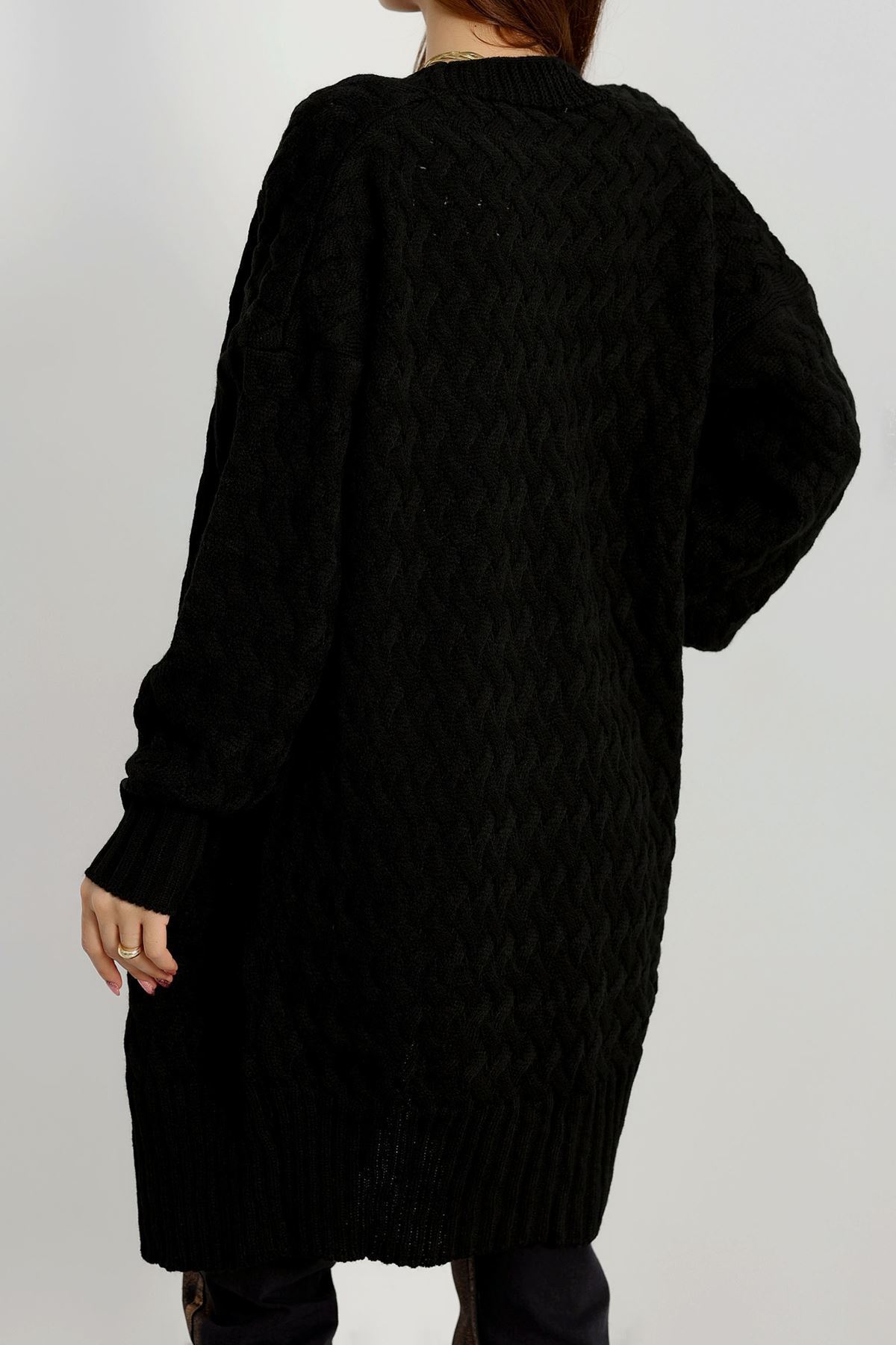 Triko Hırka Siyah - 370.1577.