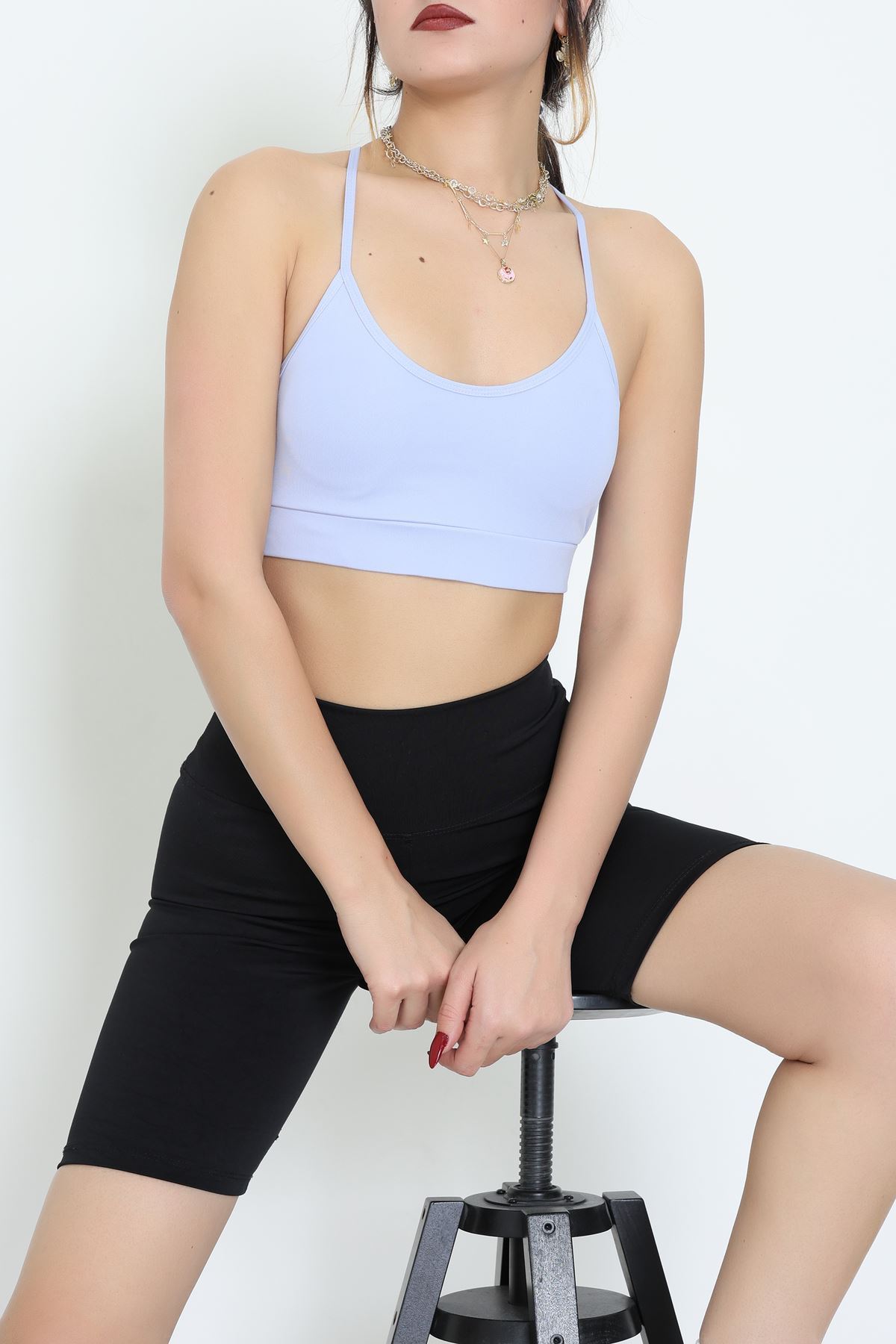 İp Askılı Kaplı Büstiyer Lila - 70850.125.