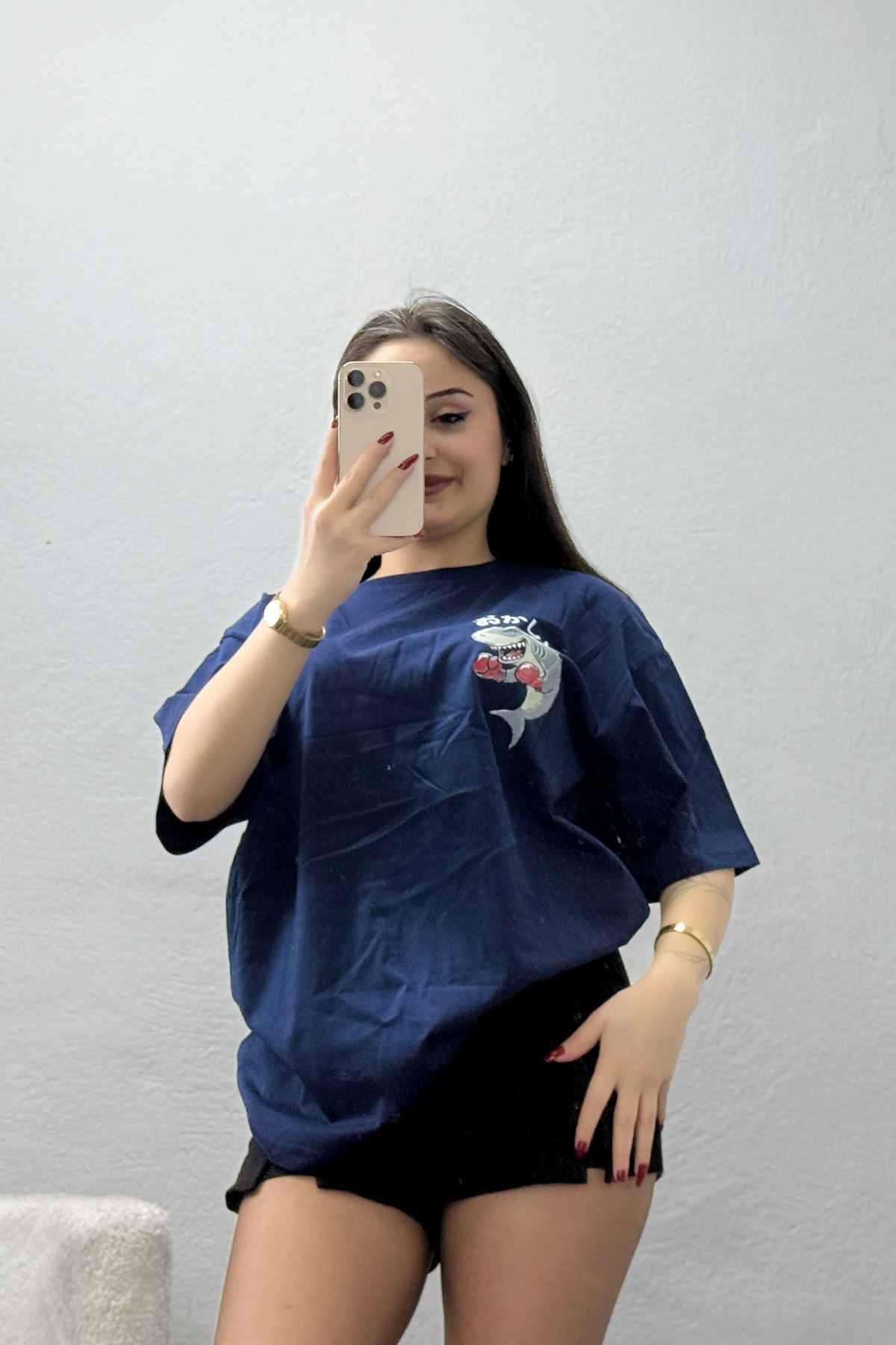 Kompakt Penye Unisex Tişört Lacigri - 55064.1872.