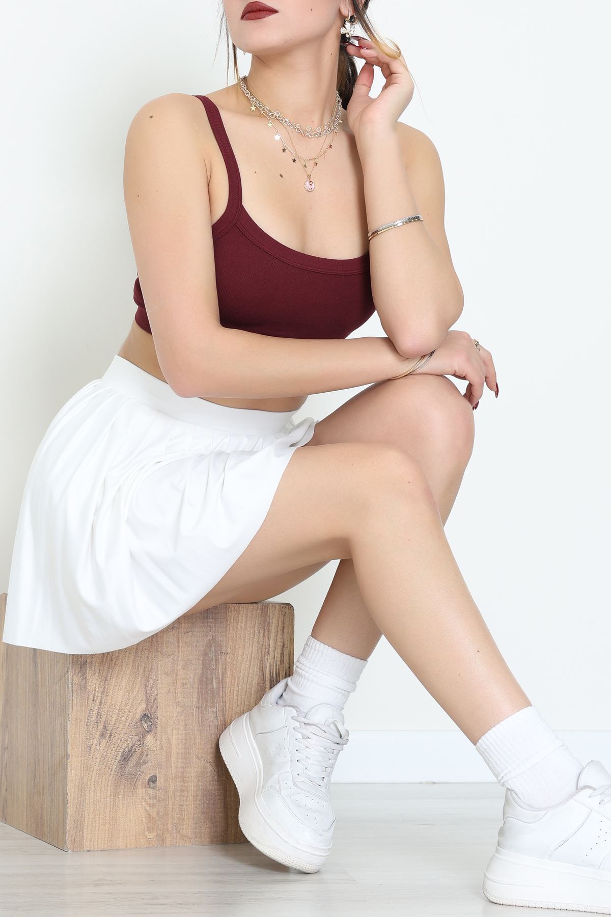 Seamless Büstiyer Bordo - 9010.125.