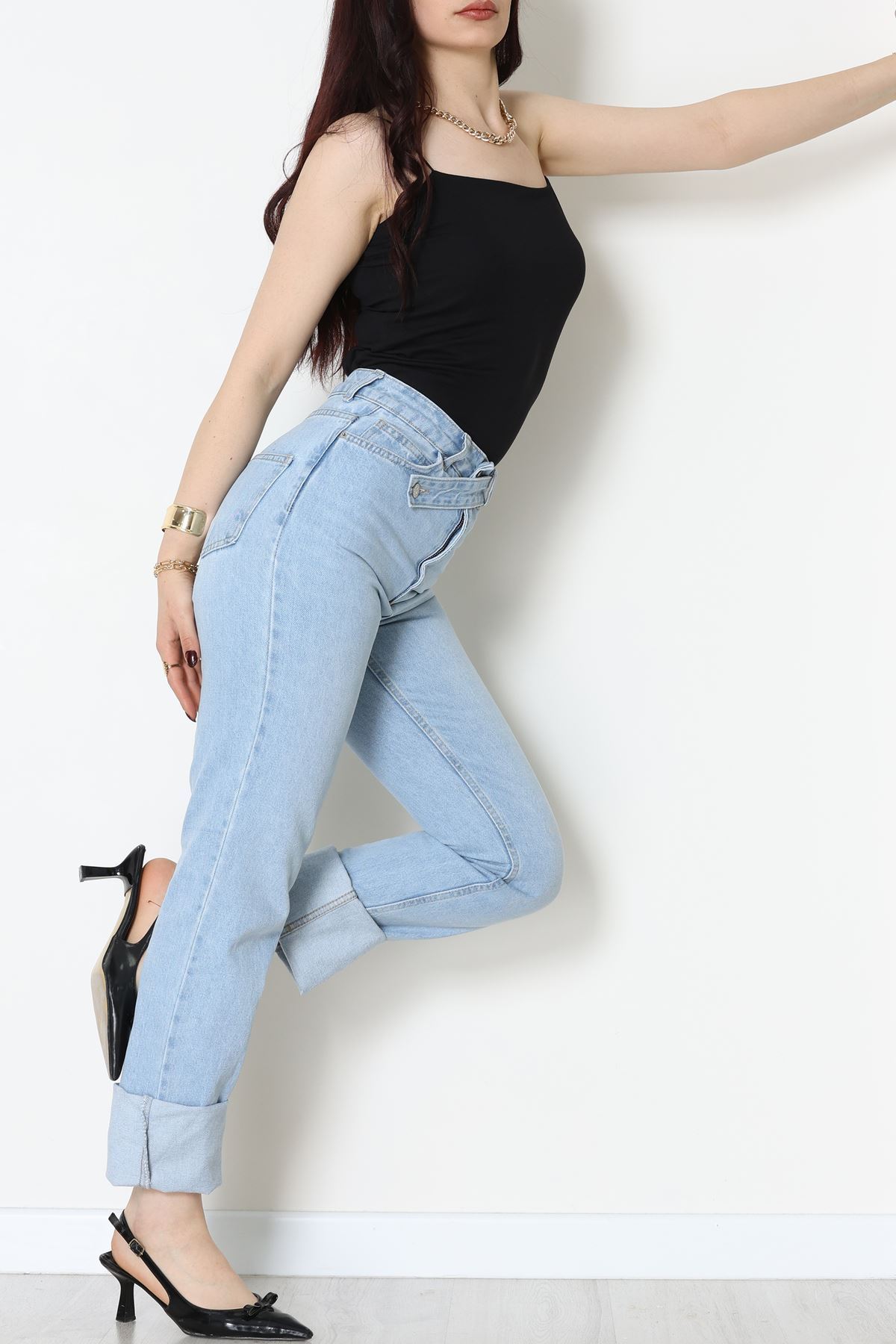 Pamuk İp Askılı Atlet Siyah - 21563.200.