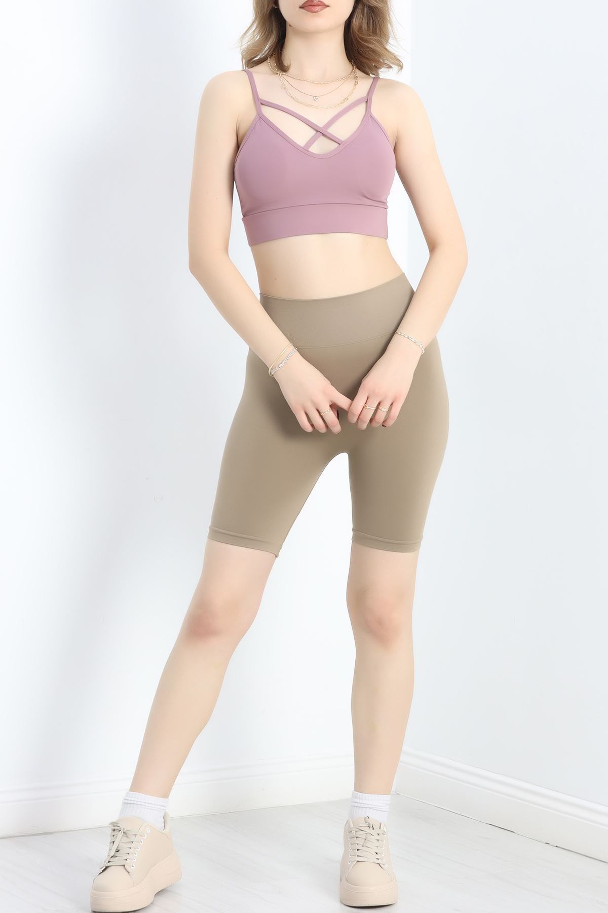 Askılı Spor Bustiyer Gülkurusu - 9022.125.